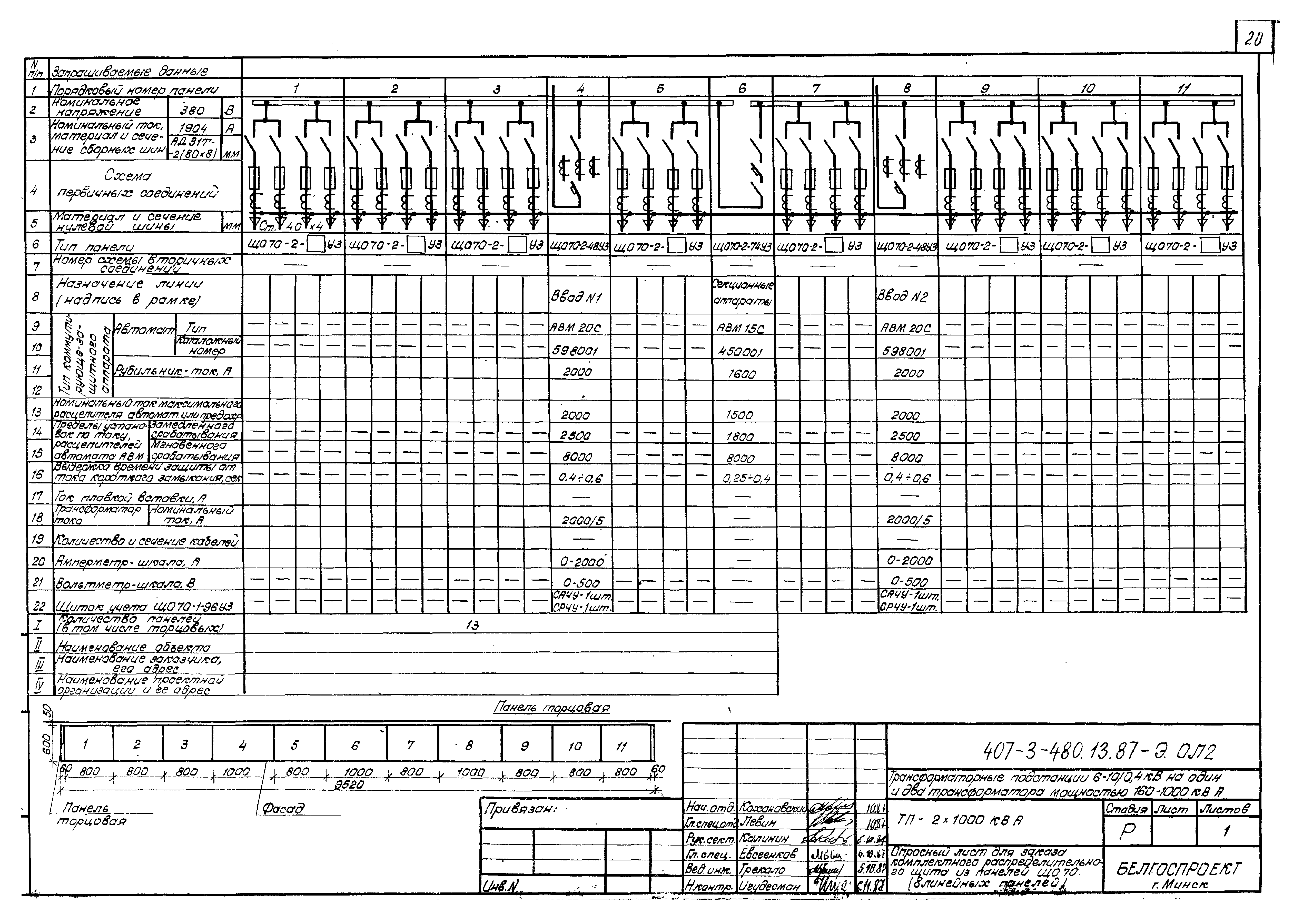 Типовой проект 407-3-480.13.87