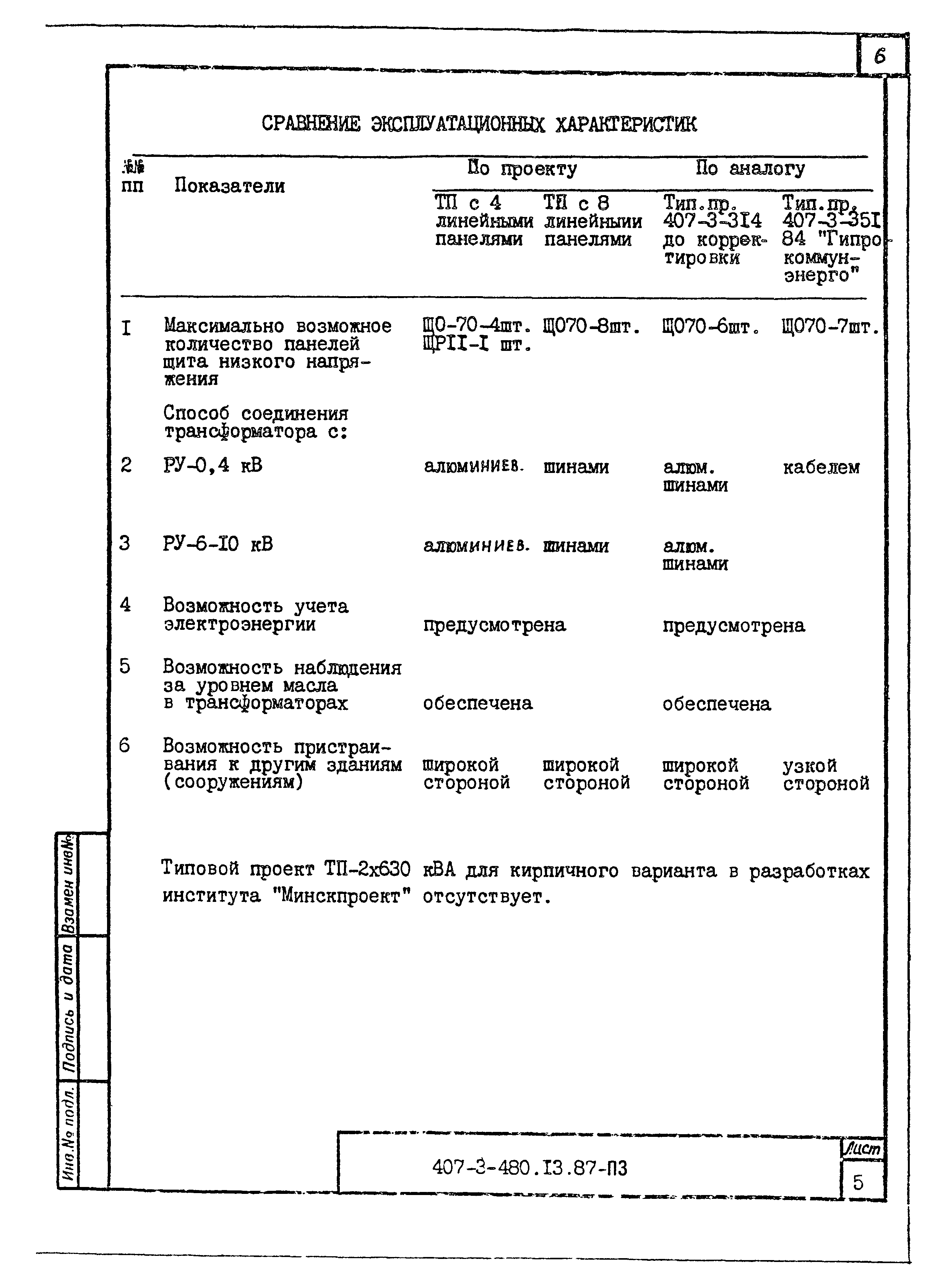 Типовой проект 407-3-480.13.87