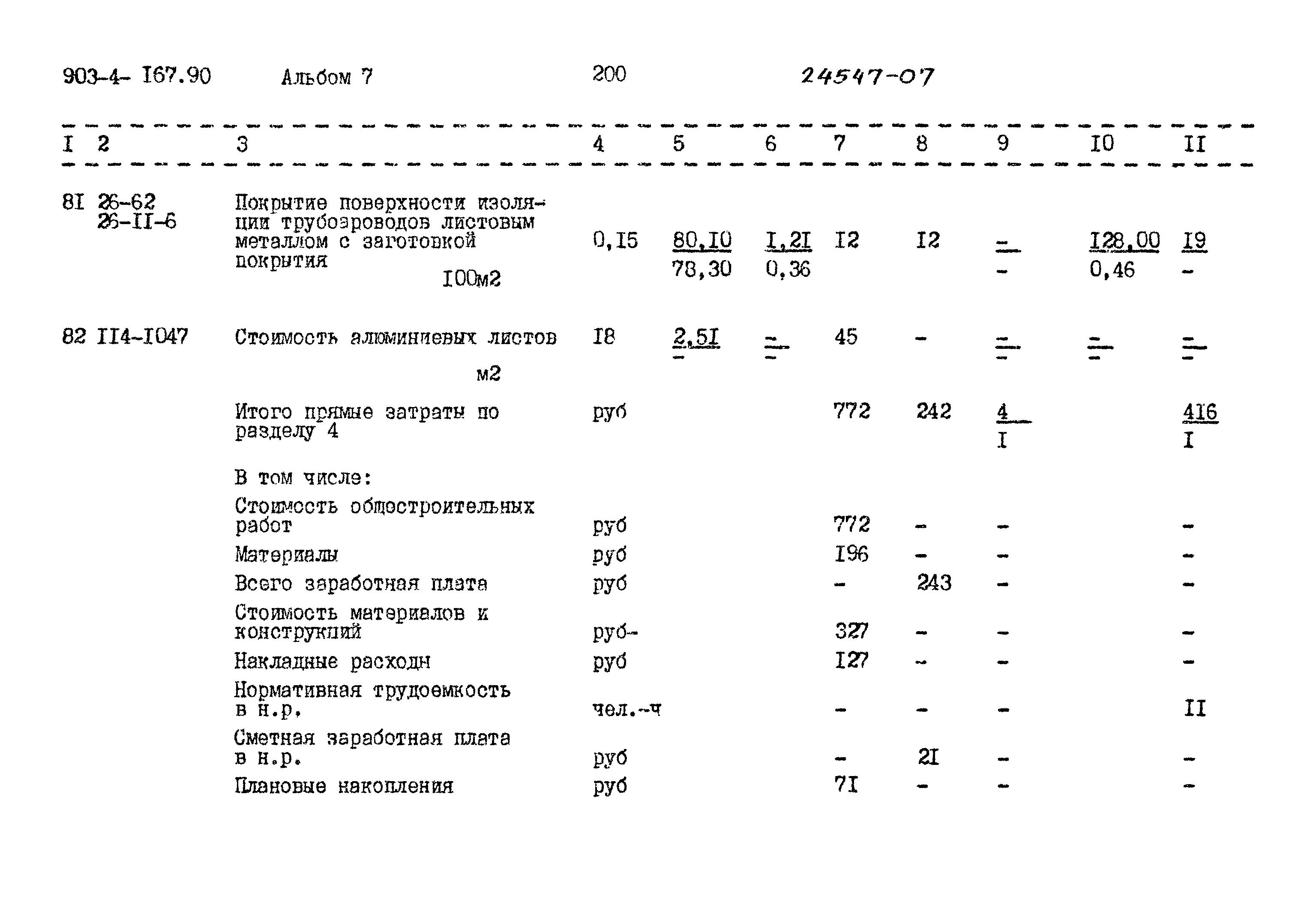 Типовой проект 903-4-167.90