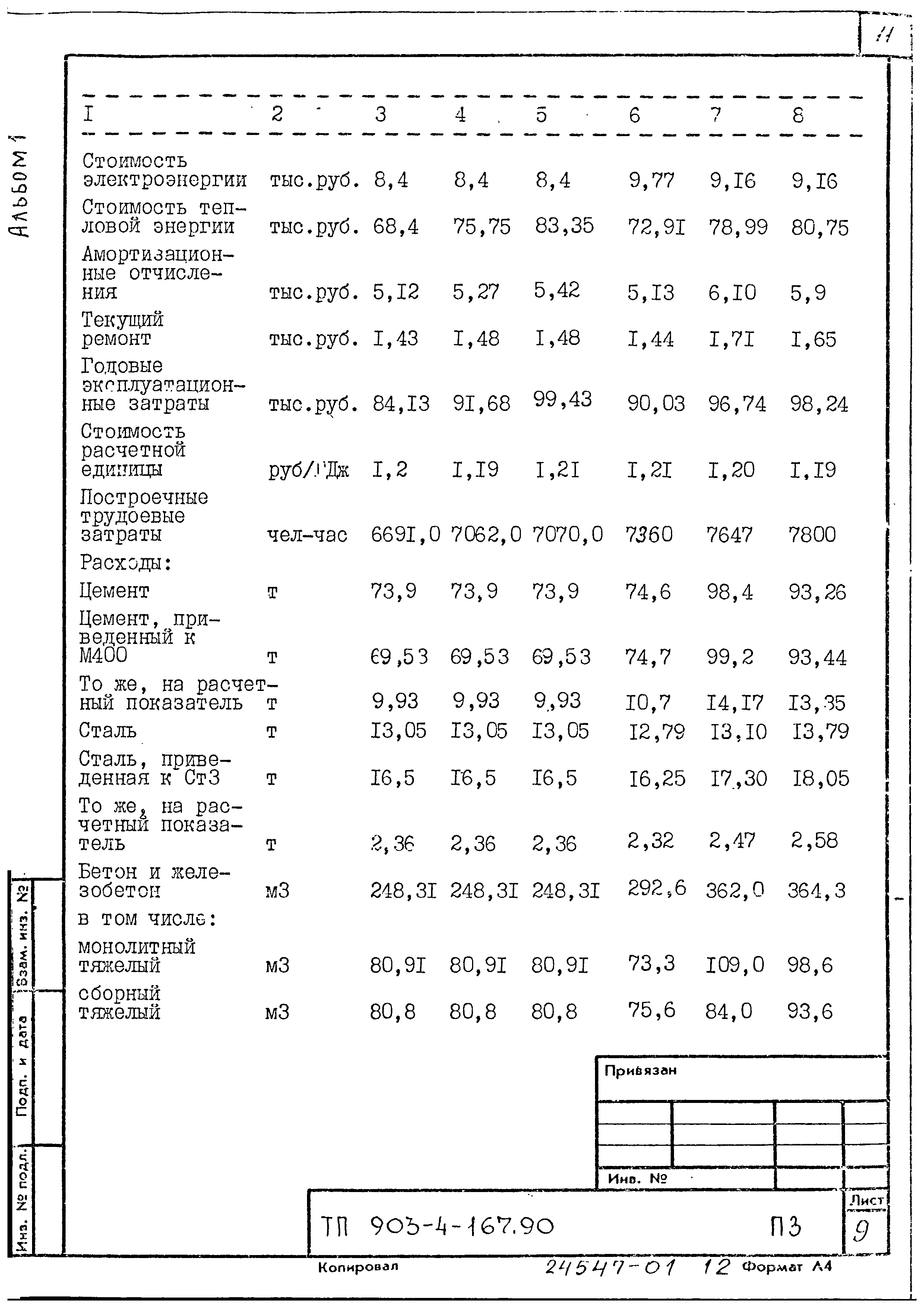 Типовой проект 903-4-167.90