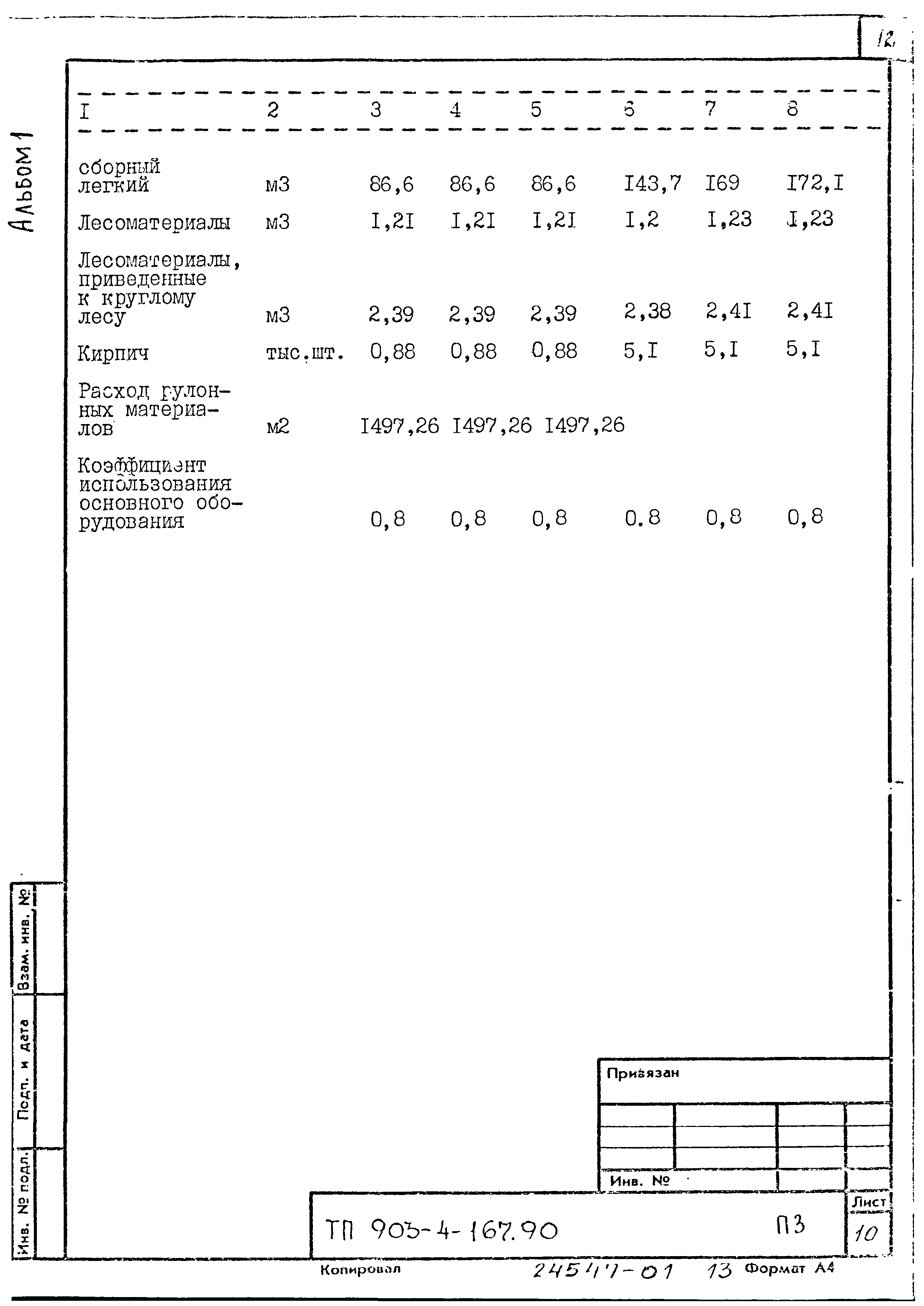 Типовой проект 903-4-167.90