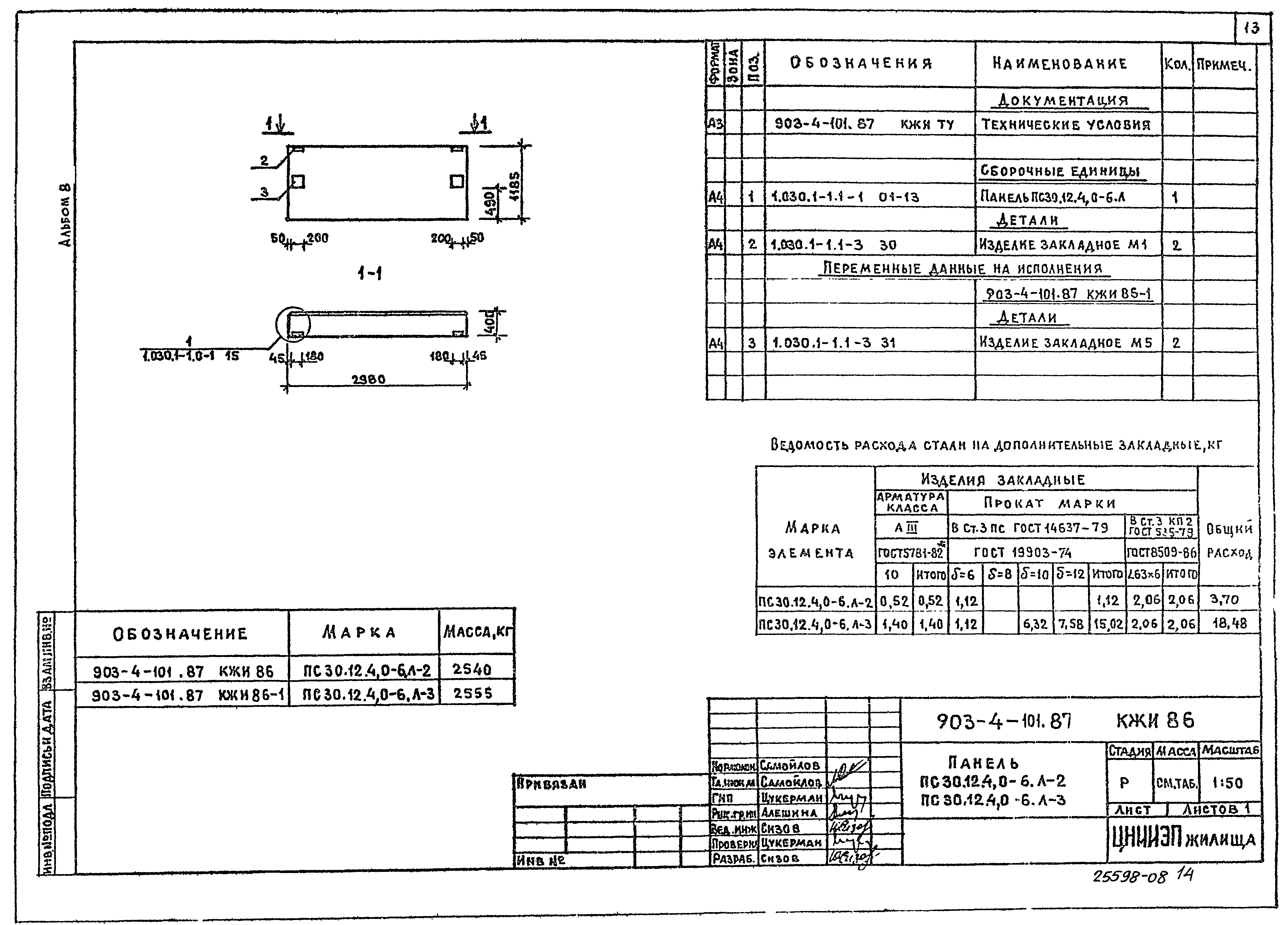 Типовой проект 903-4-101.87