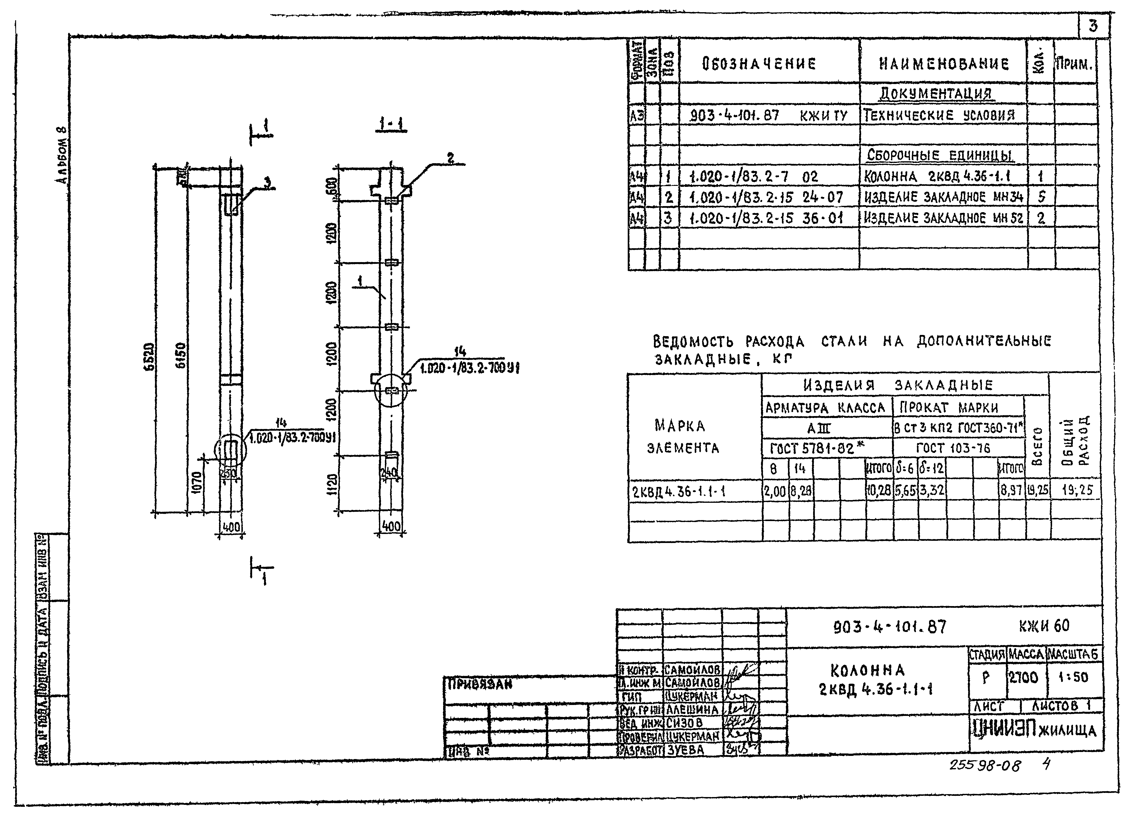 Типовой проект 903-4-101.87