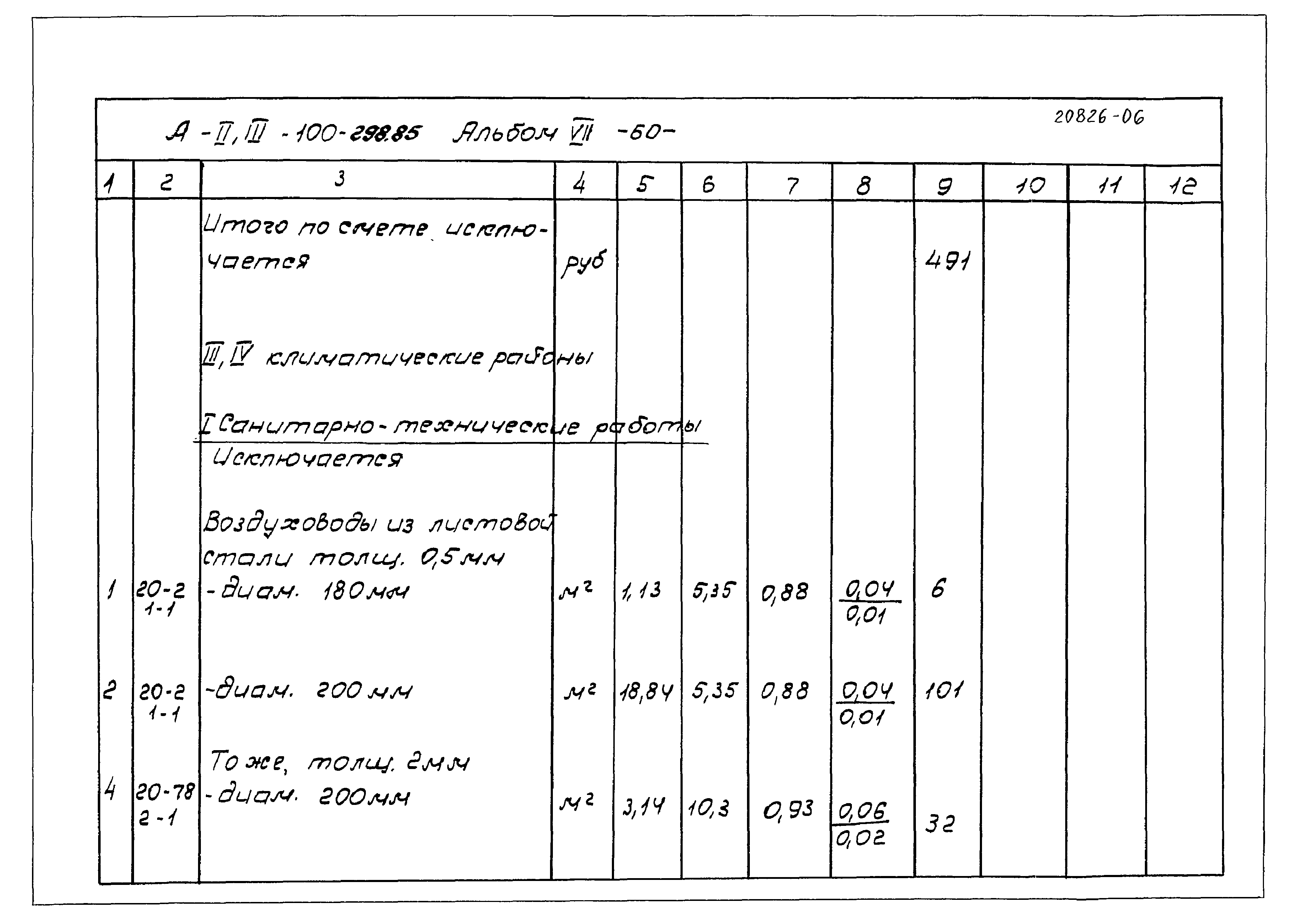 Типовой проект А-II,III-100-298.85