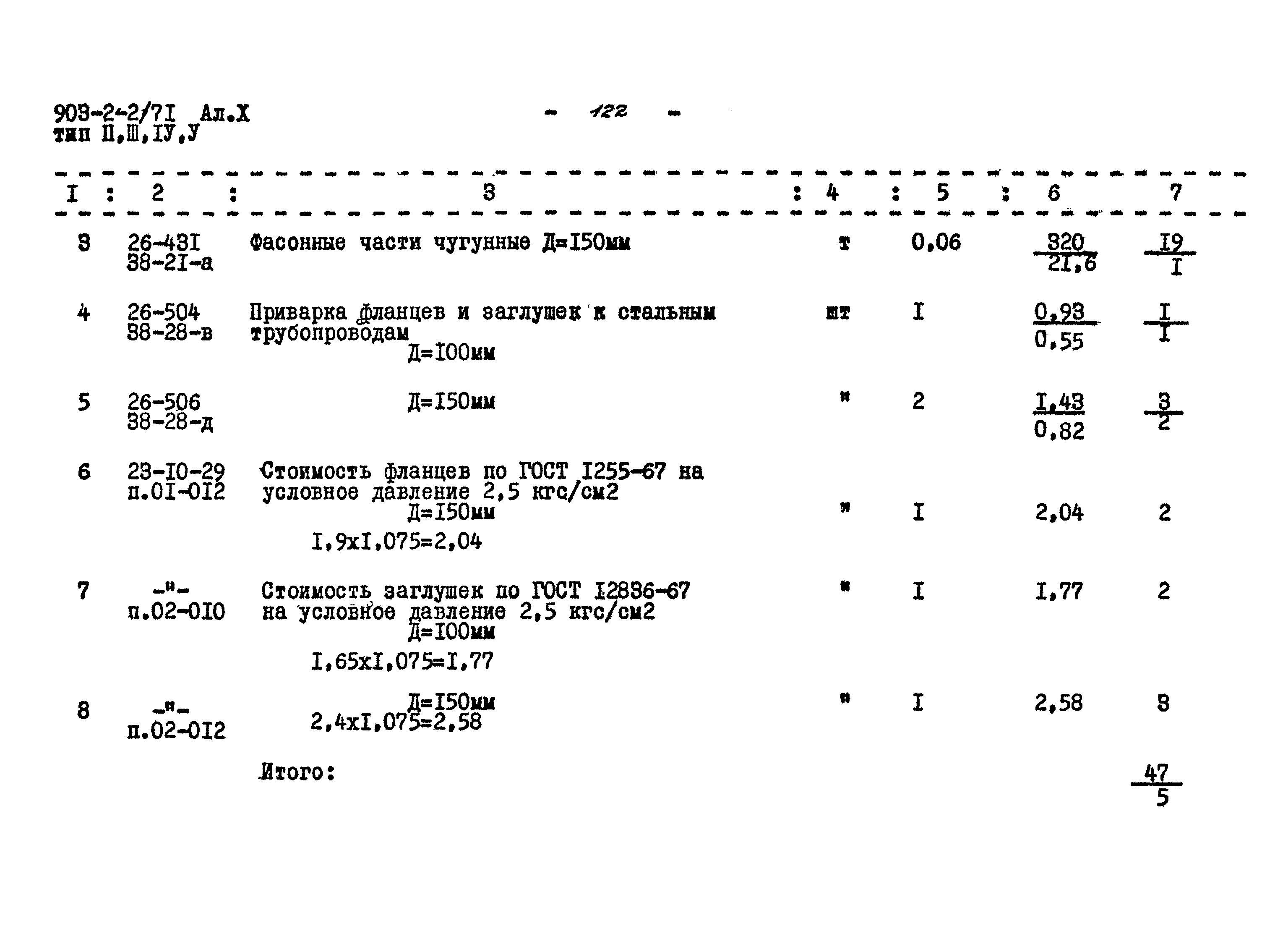 Типовой проект 903-2-2/71