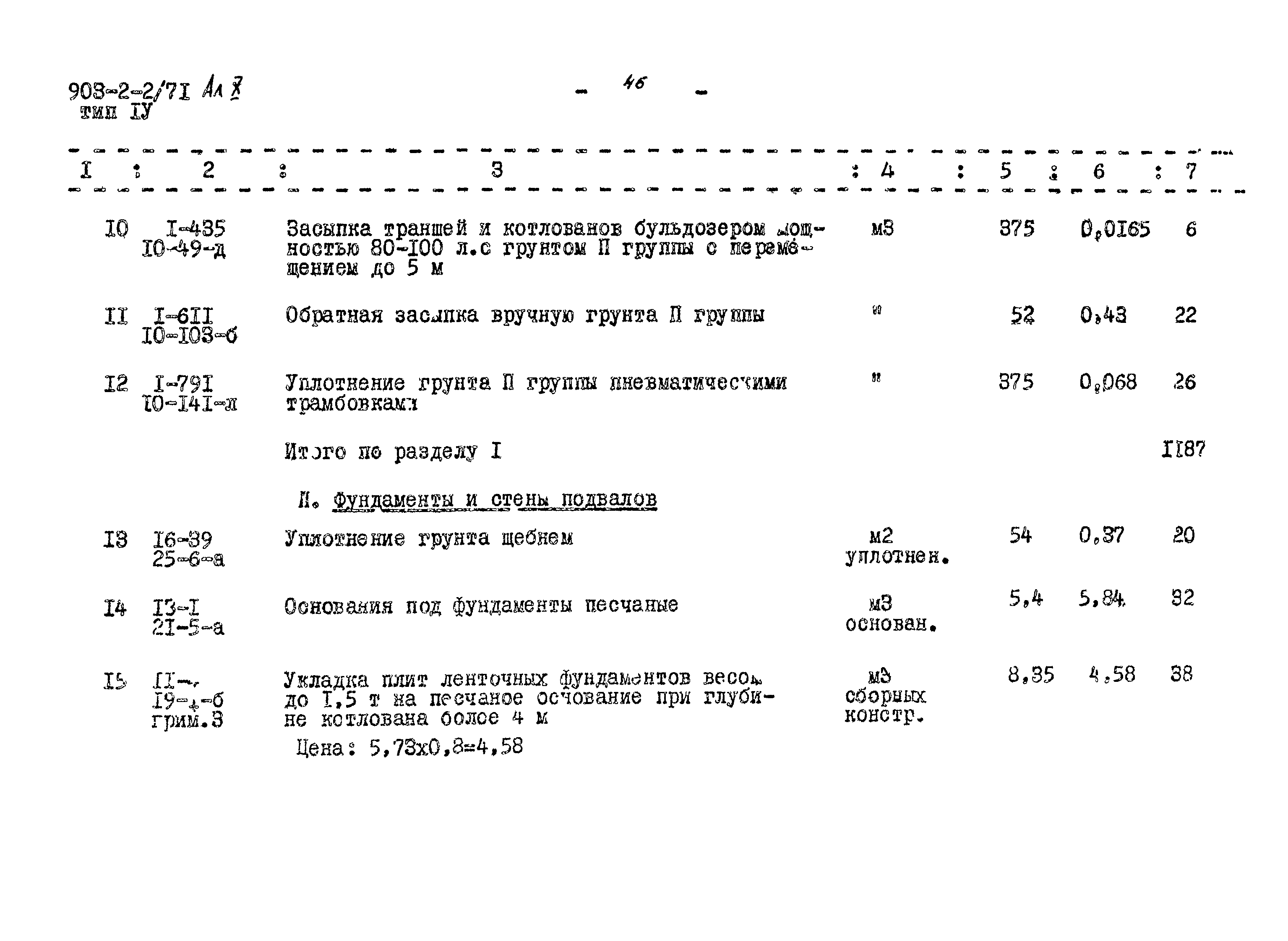 Типовой проект 903-2-2/71