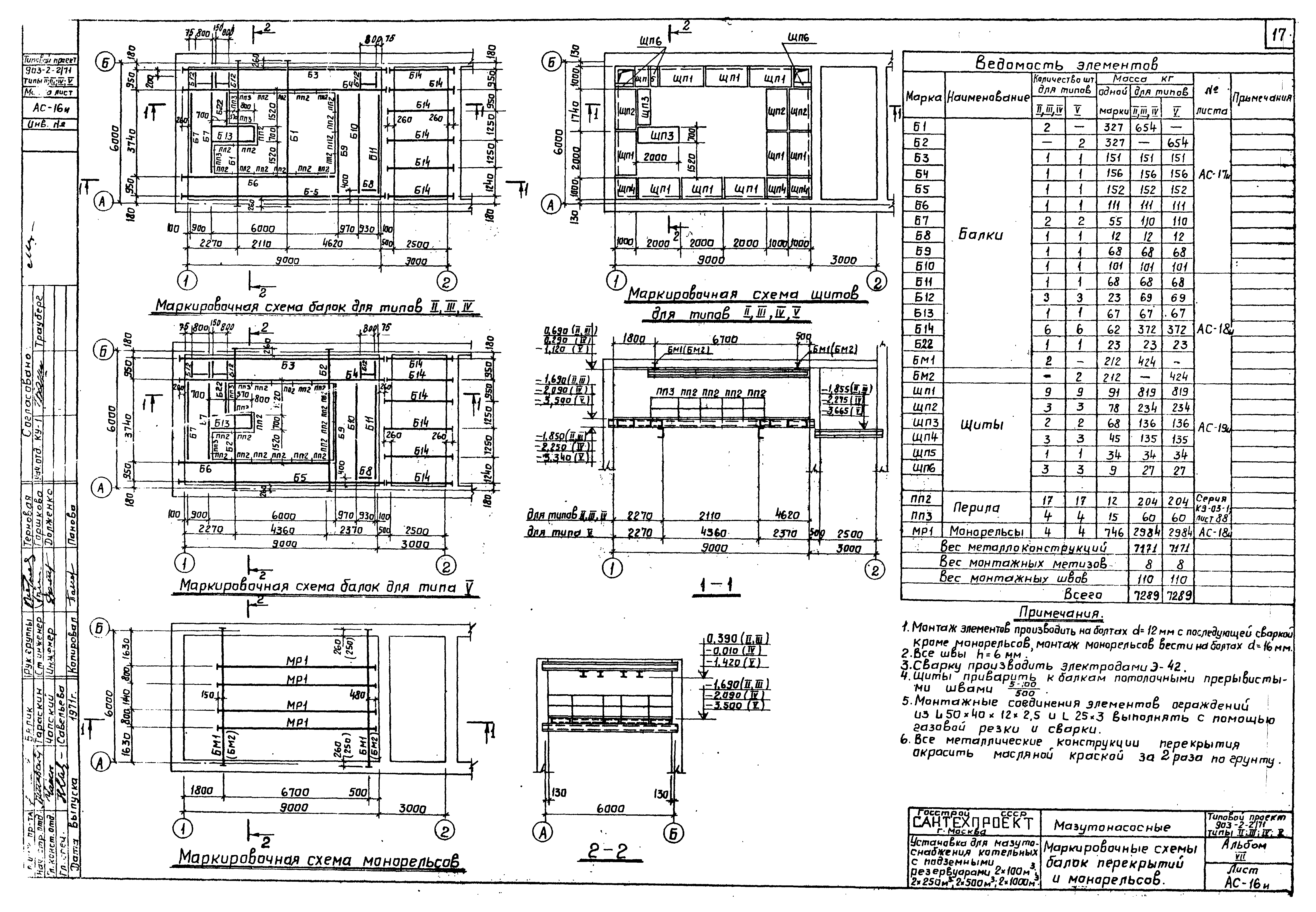 Типовой проект 903-2-2/71