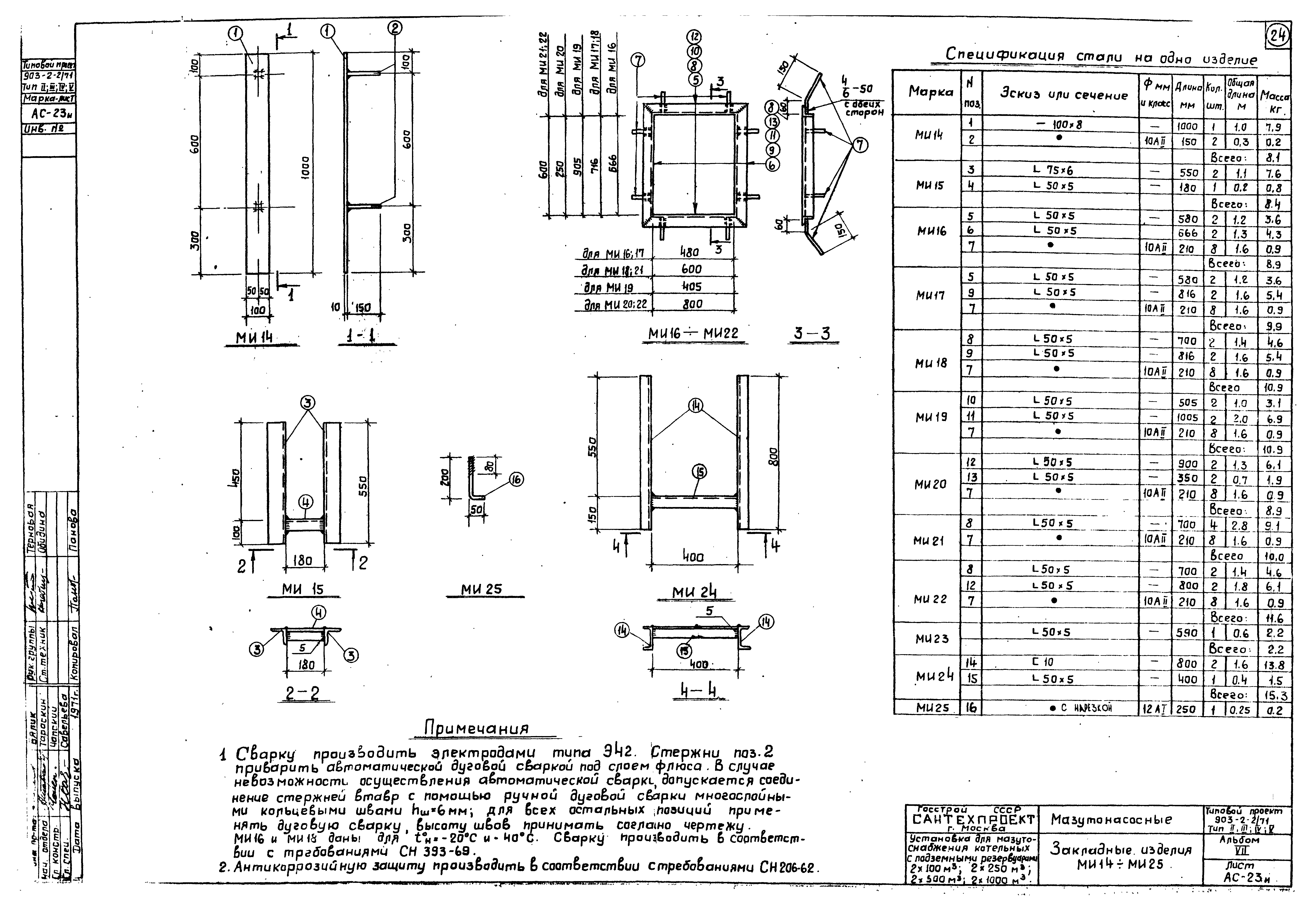 Типовой проект 903-2-2/71