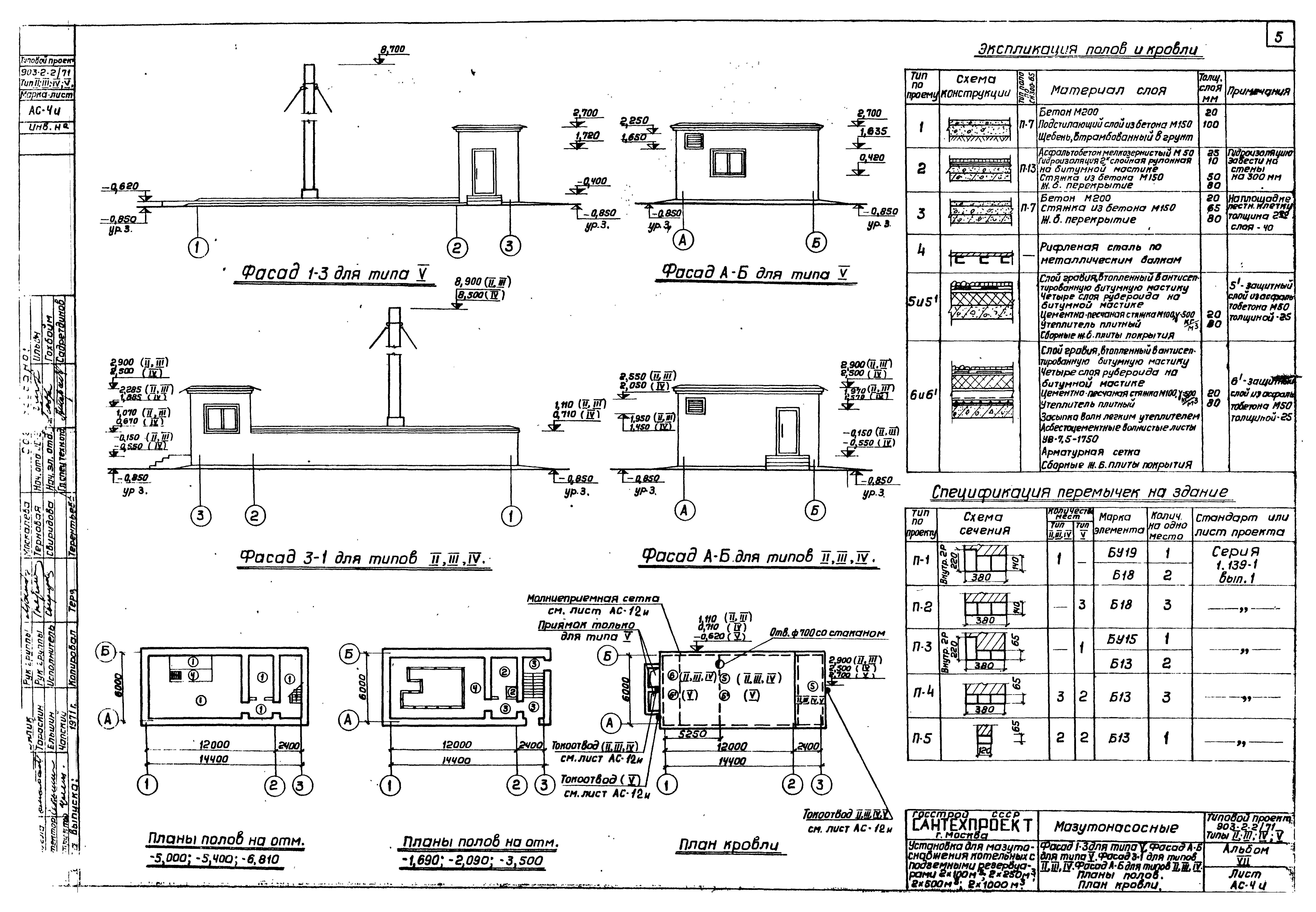 Типовой проект 903-2-2/71