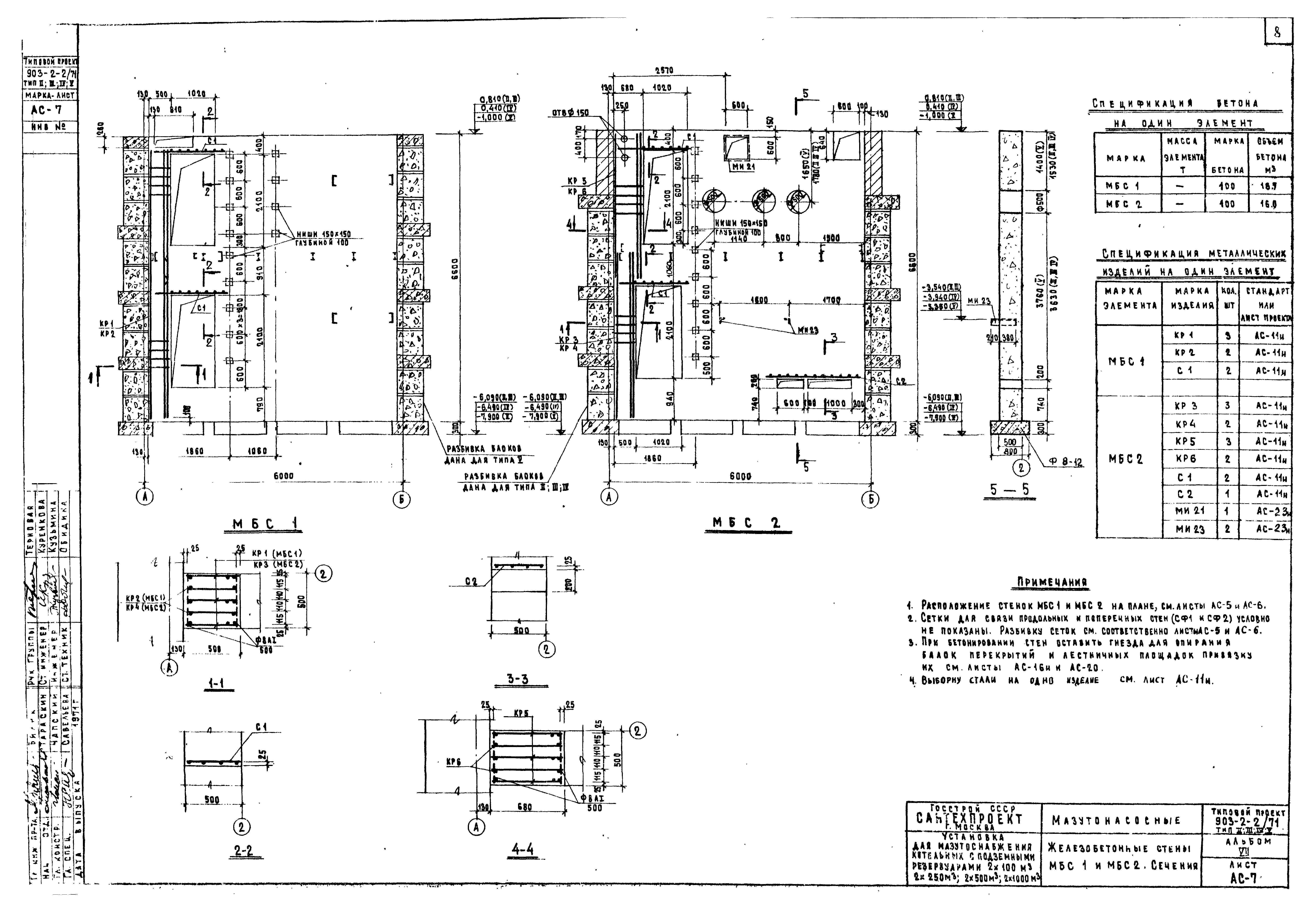 Типовой проект 903-2-2/71