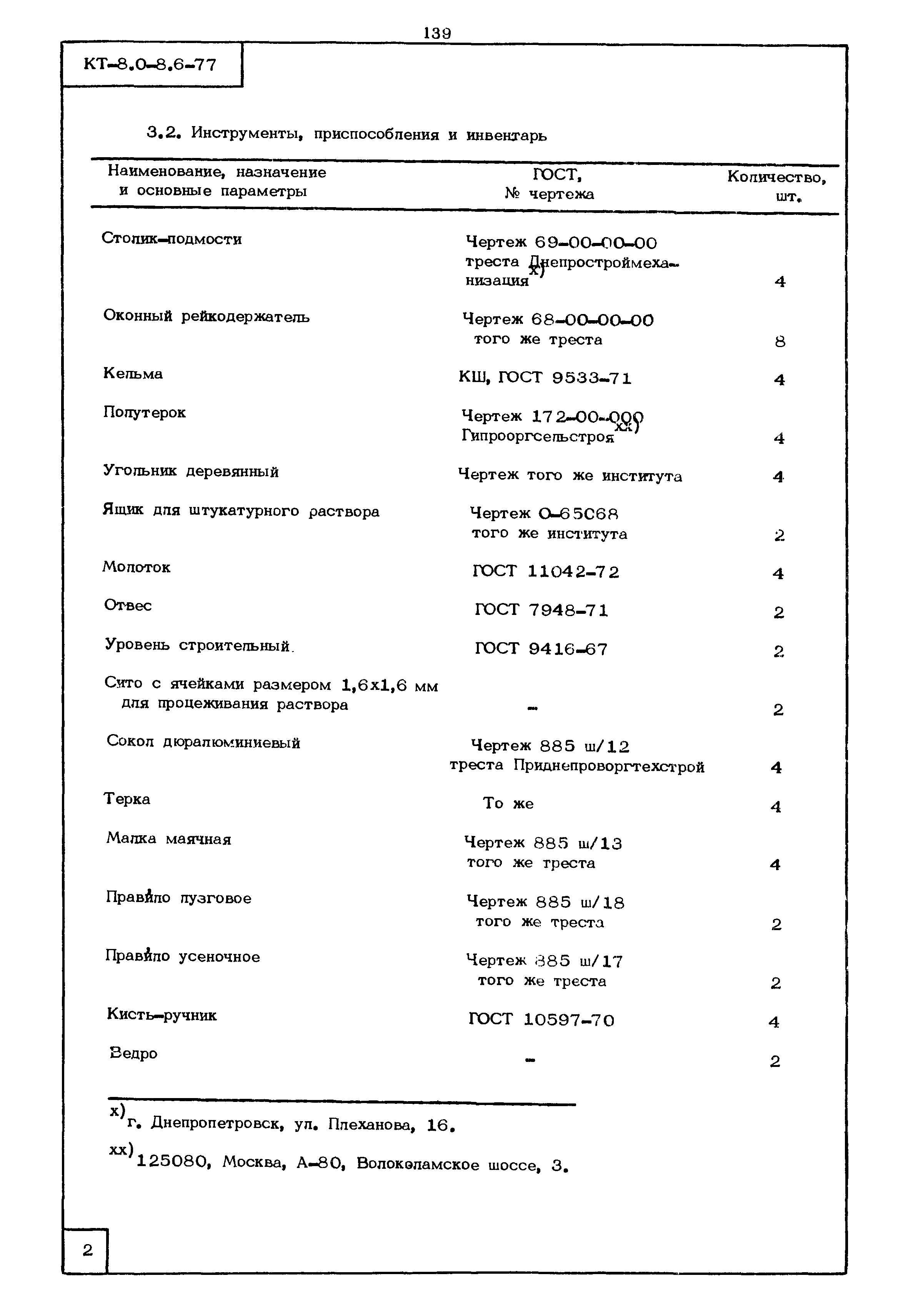 КТ 8.0-8.6-77