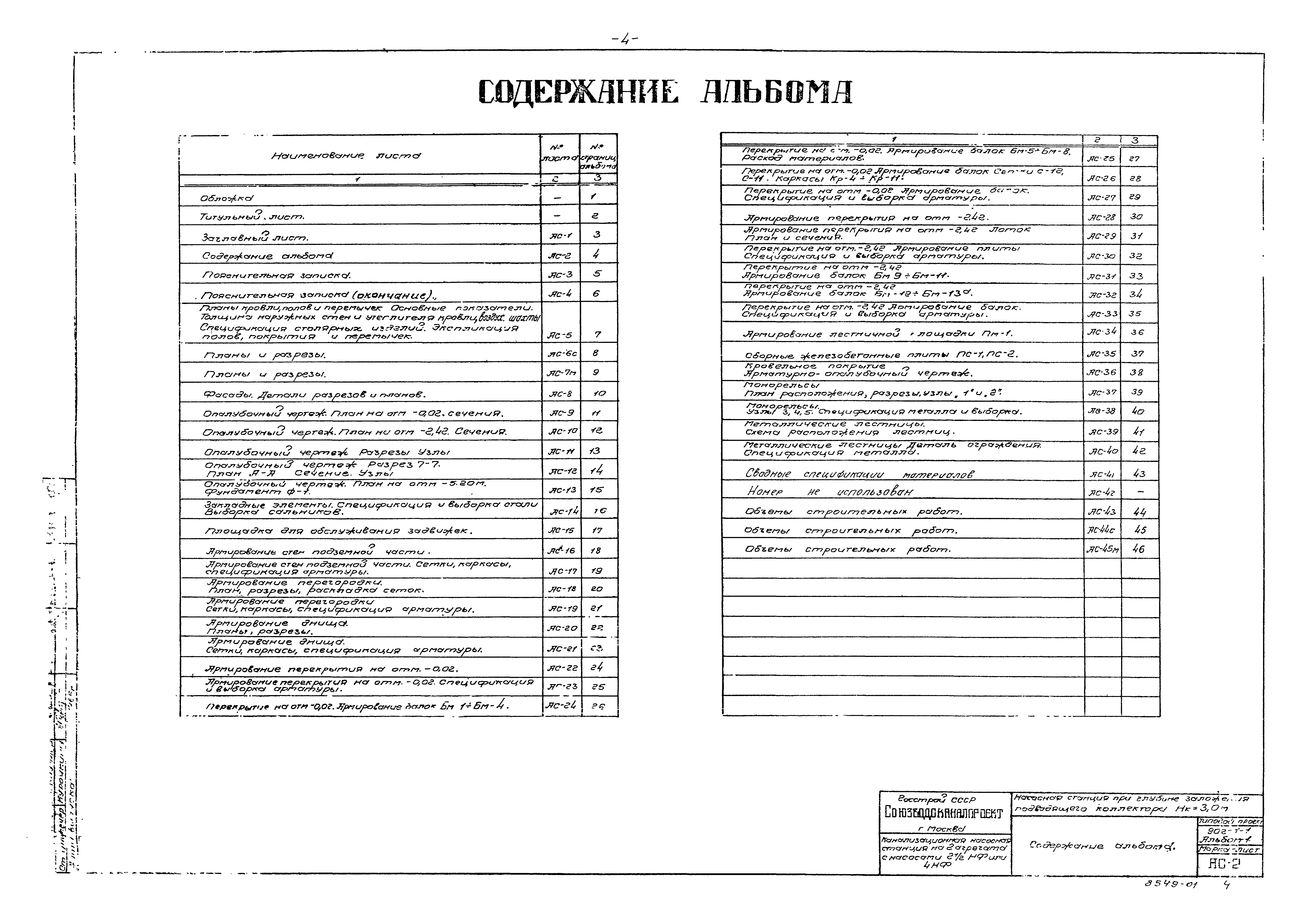 Типовой проект 902-1-1