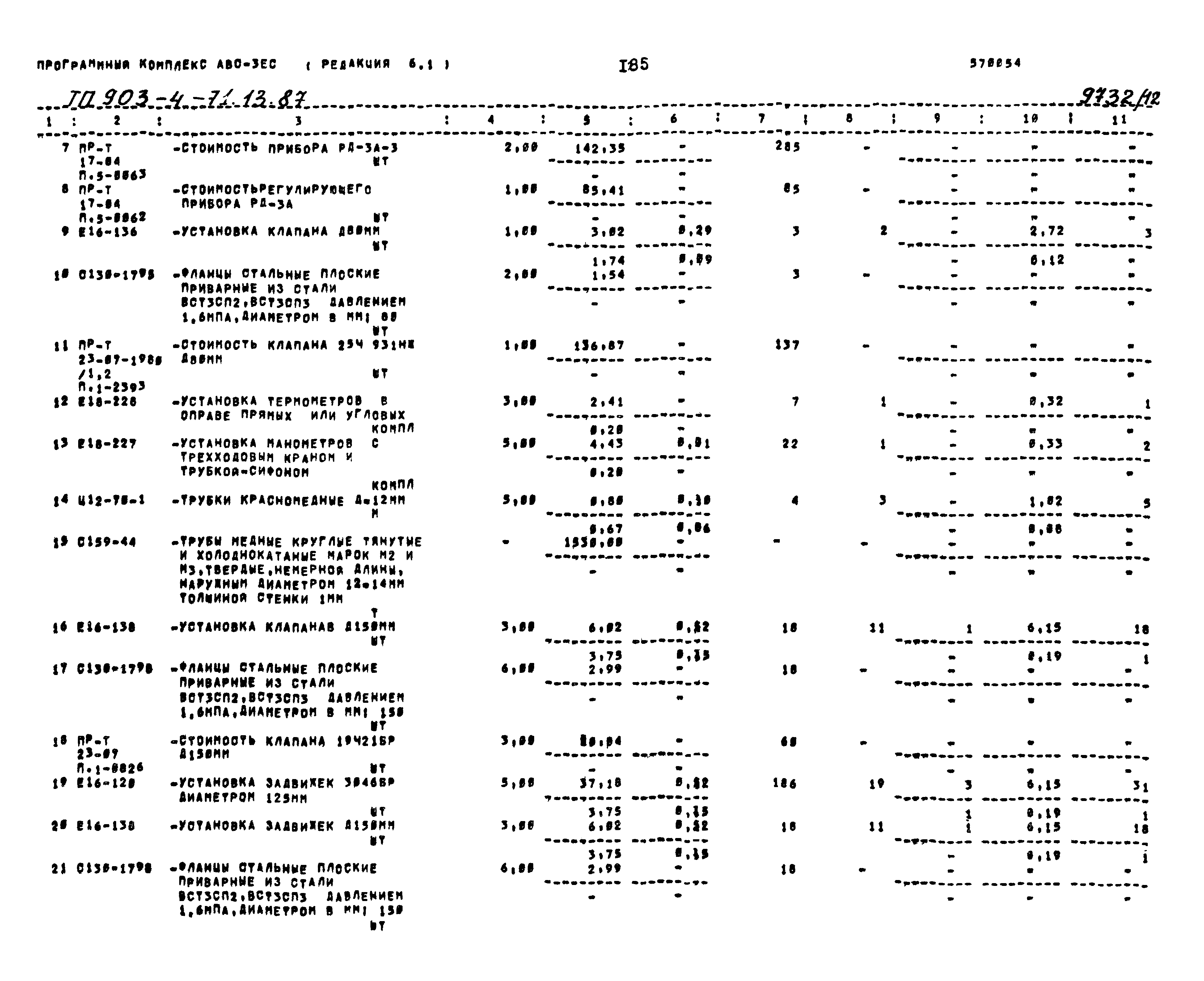 Типовой проект 903-4-71.13.87
