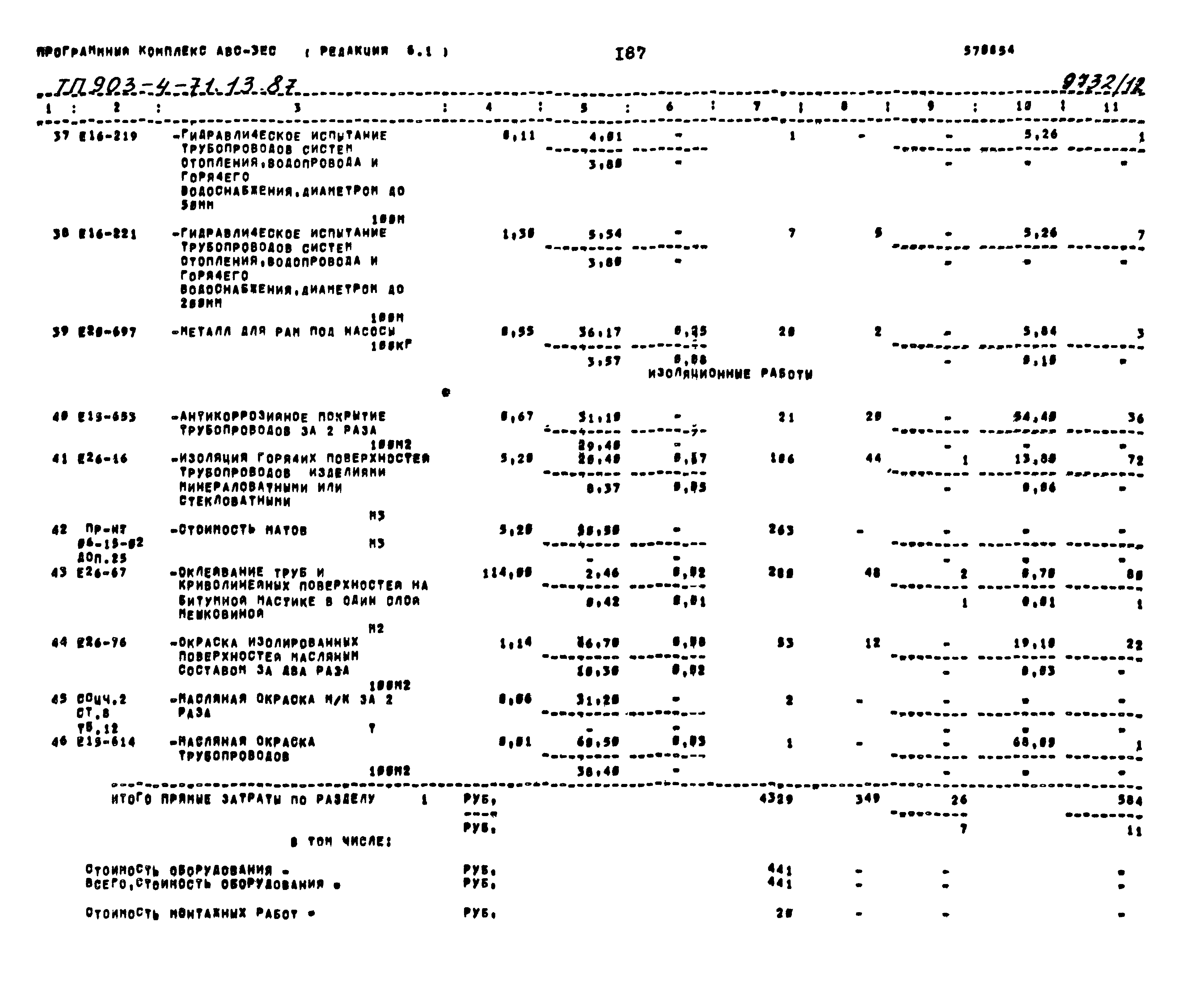 Типовой проект 903-4-71.13.87