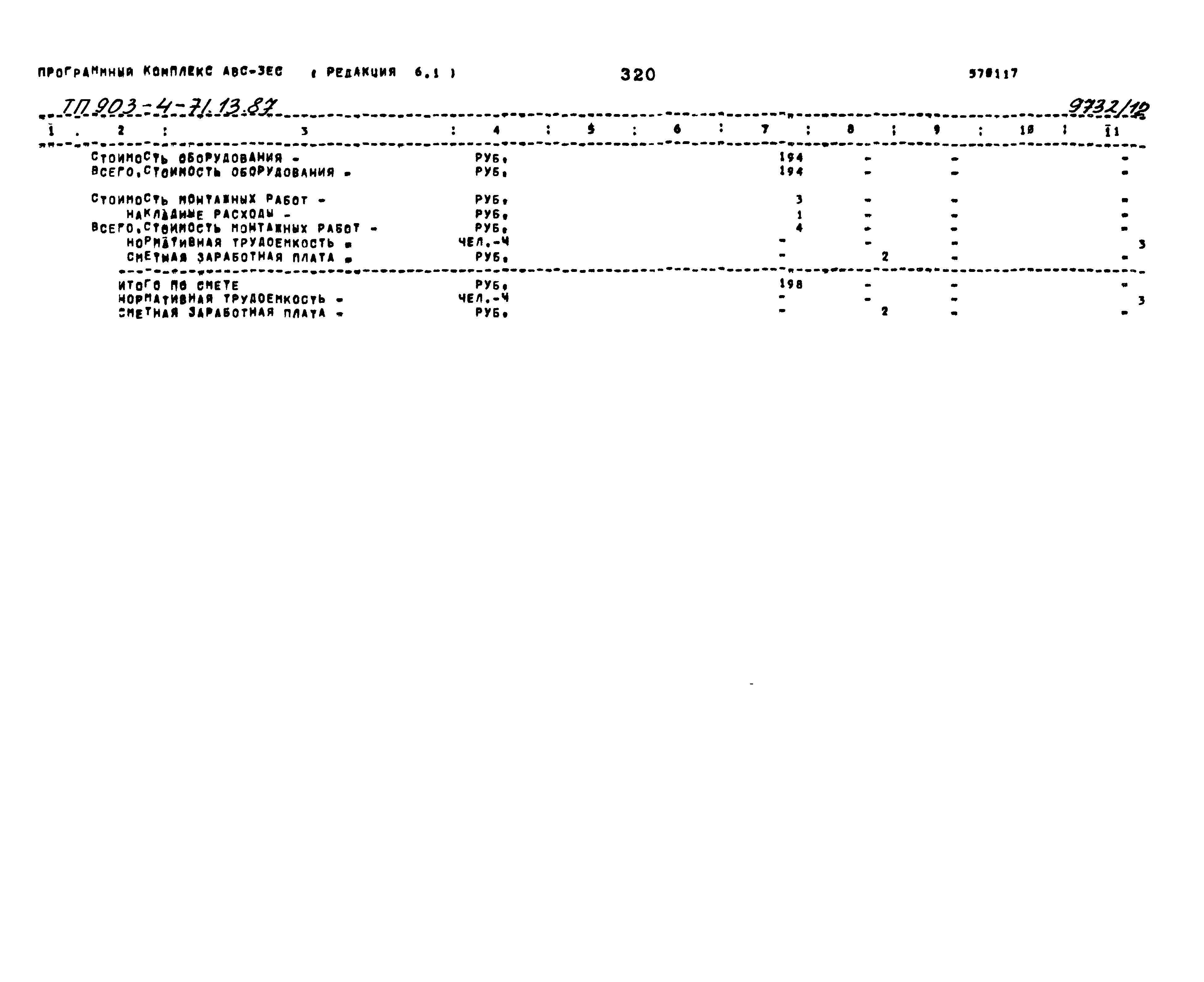 Типовой проект 903-4-71.13.87