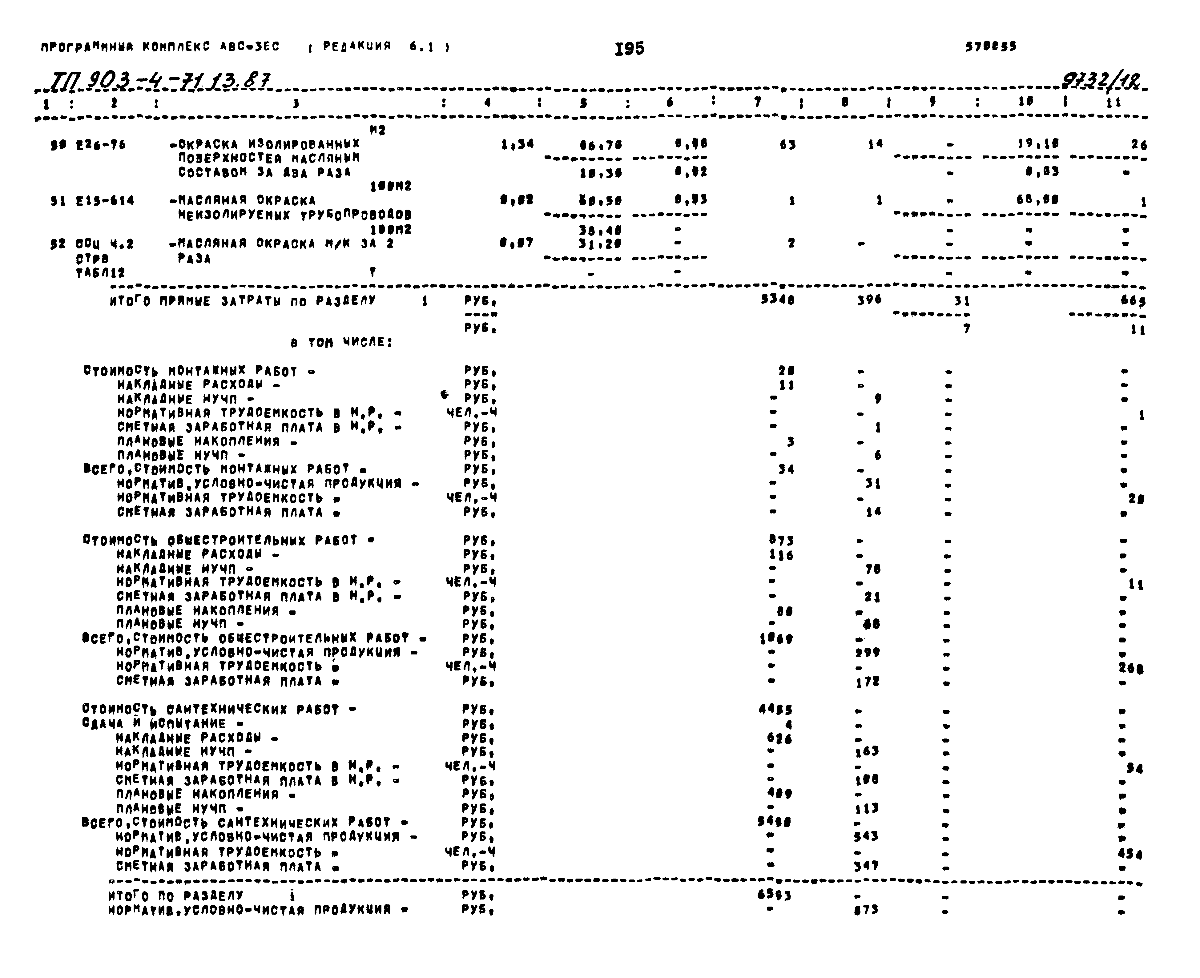 Типовой проект 903-4-71.13.87
