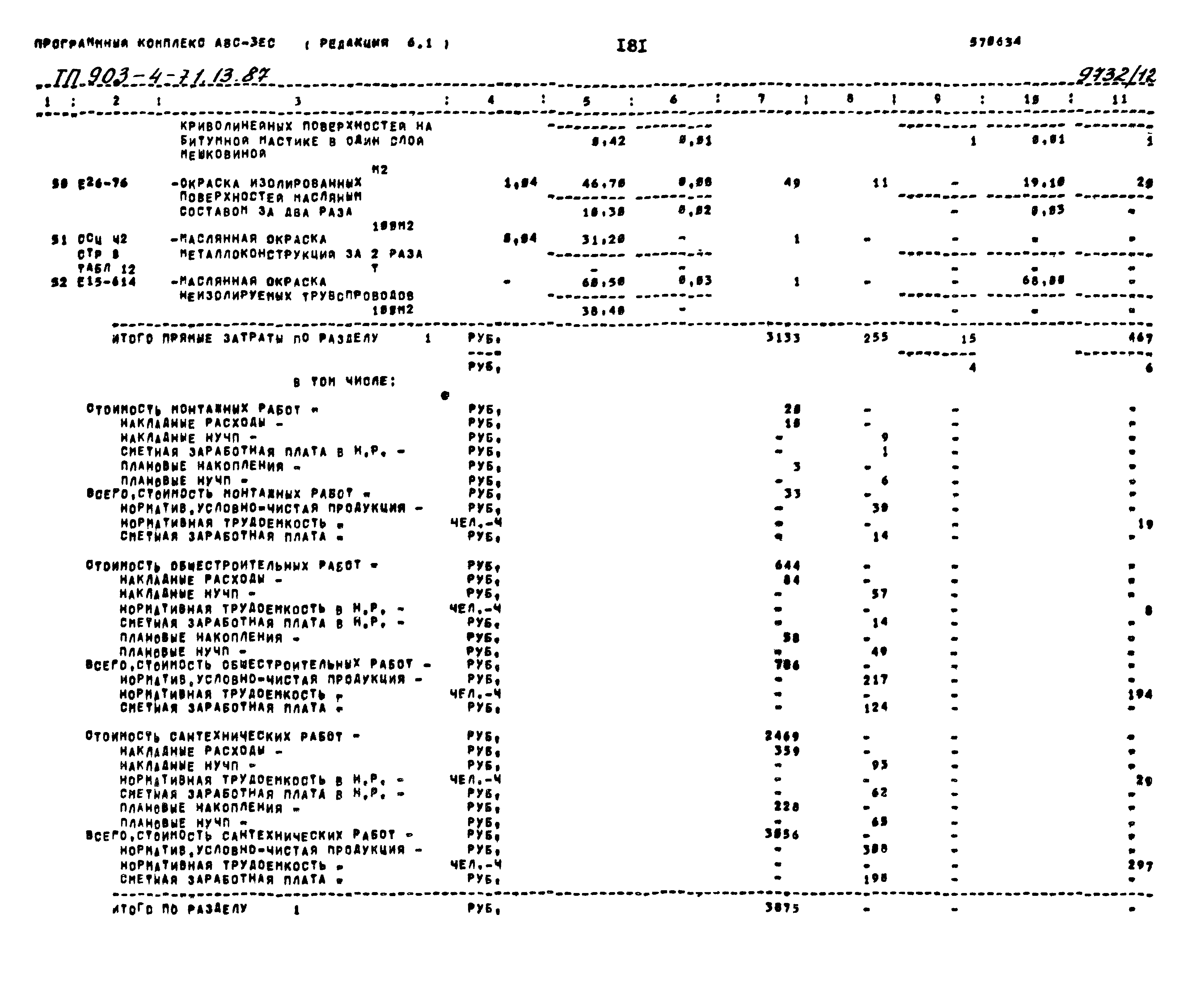 Типовой проект 903-4-71.13.87