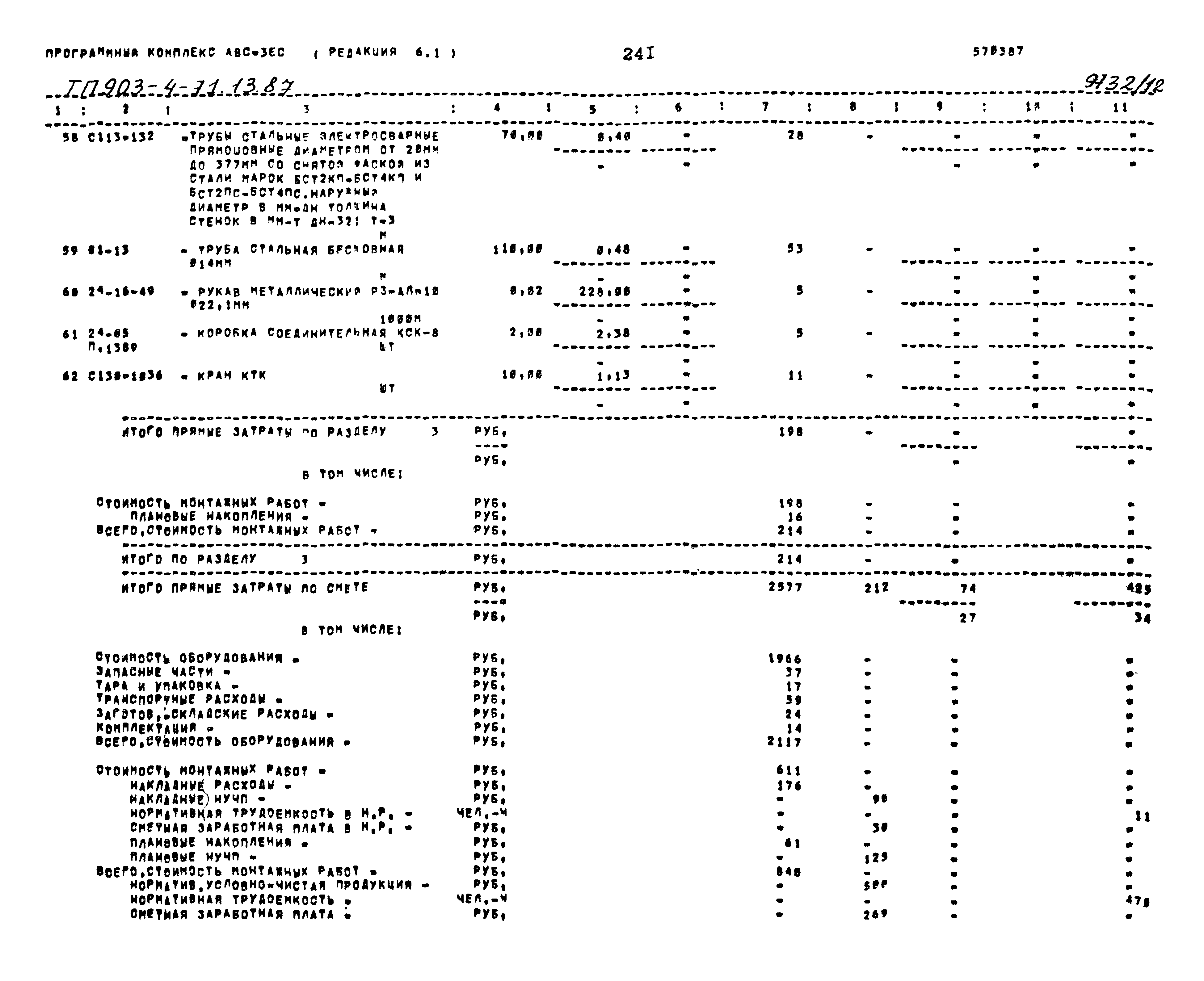 Типовой проект 903-4-71.13.87