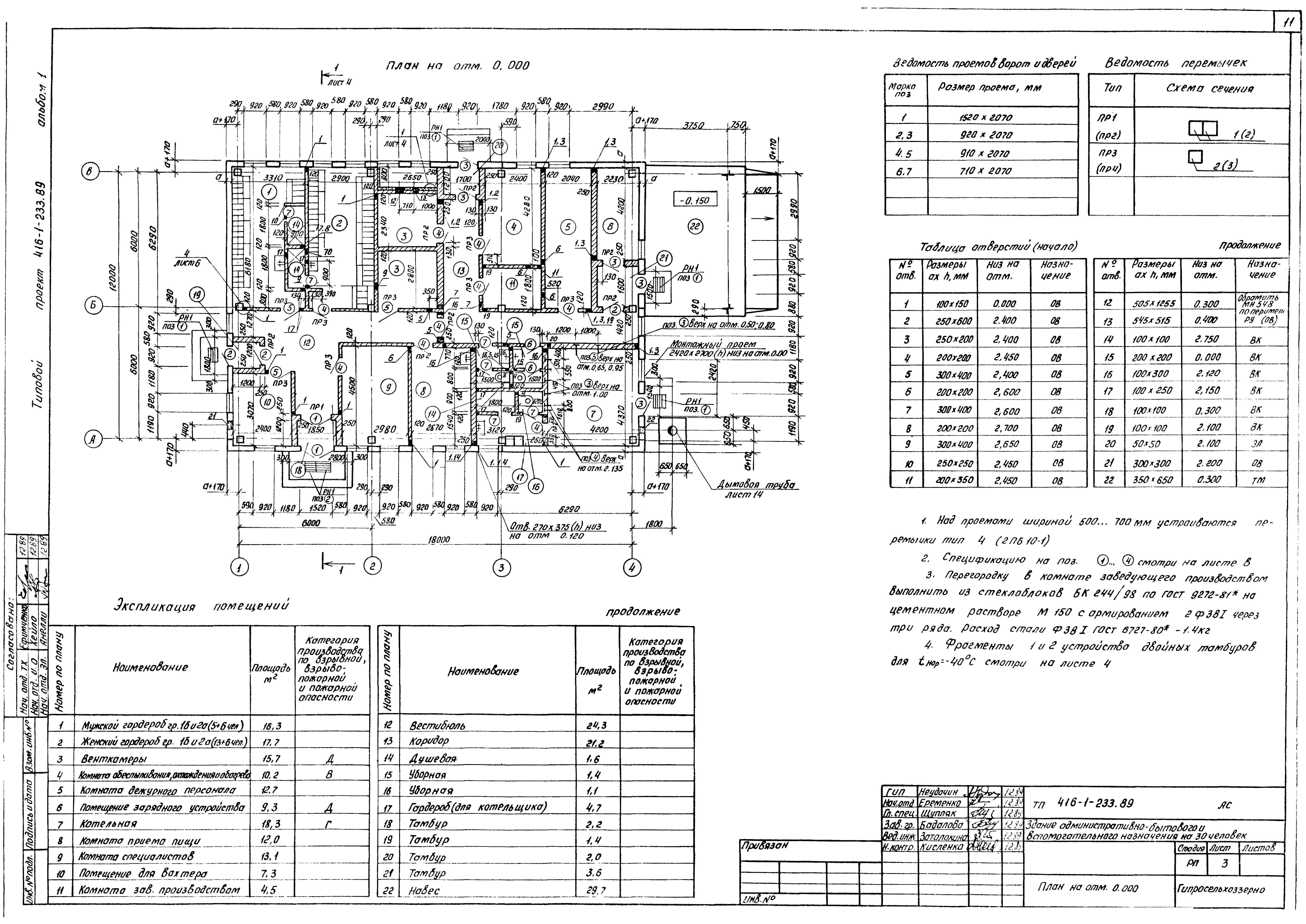 Типовой проект 416-1-233.89