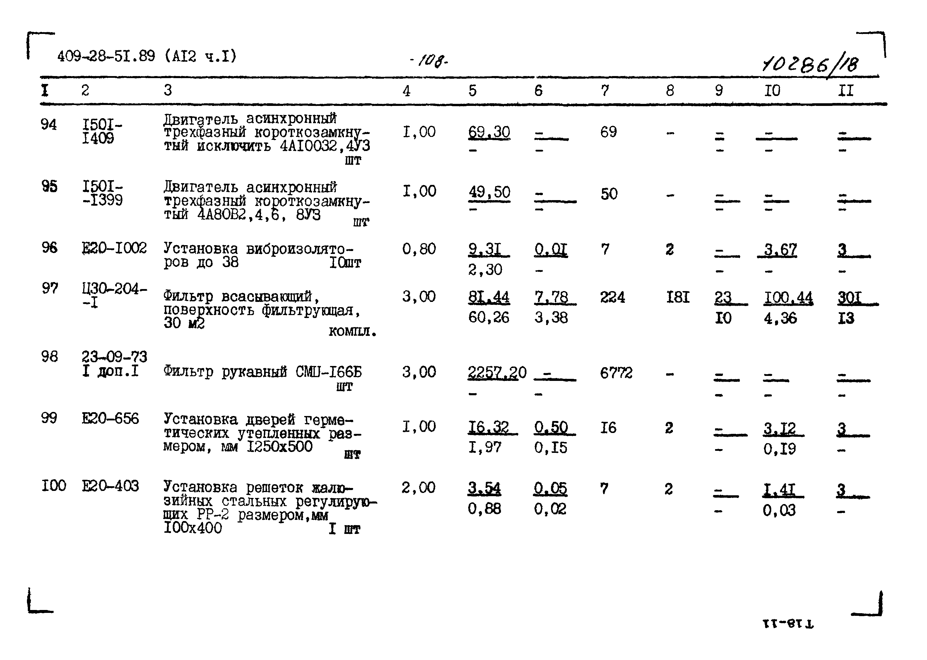 Типовой проект 409-28-51.89