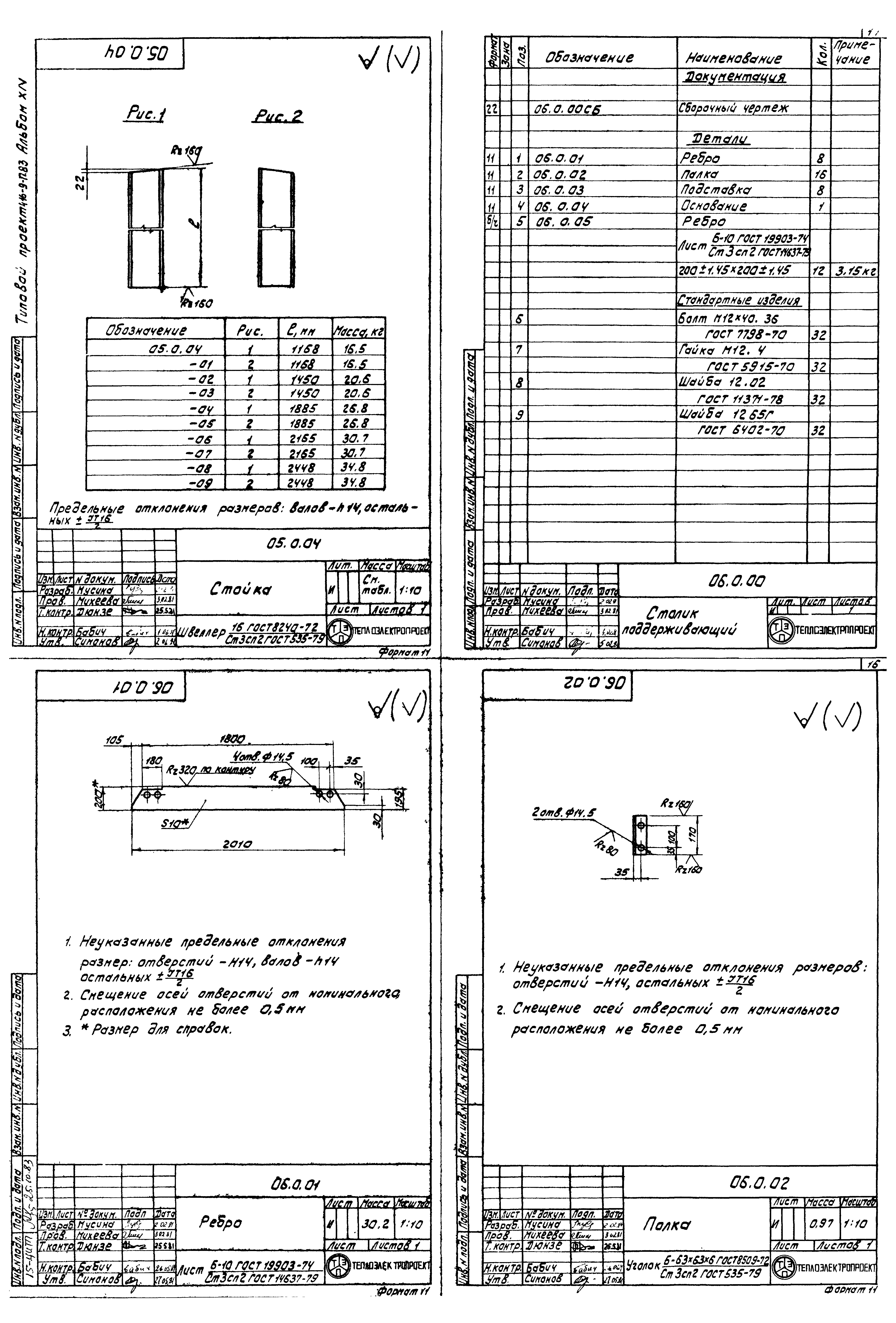 Типовой проект 416-9-17.83
