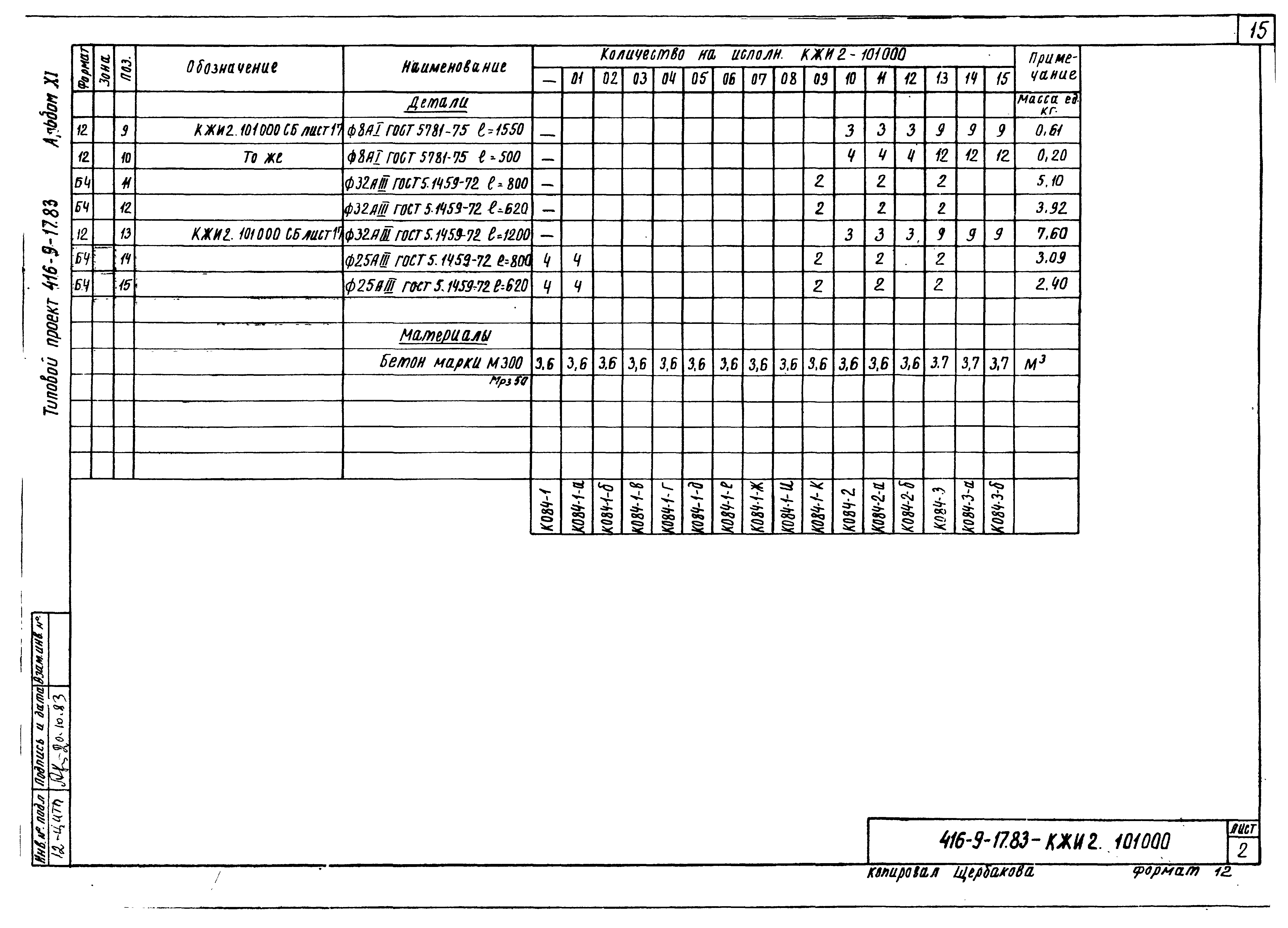 Типовой проект 416-9-17.83