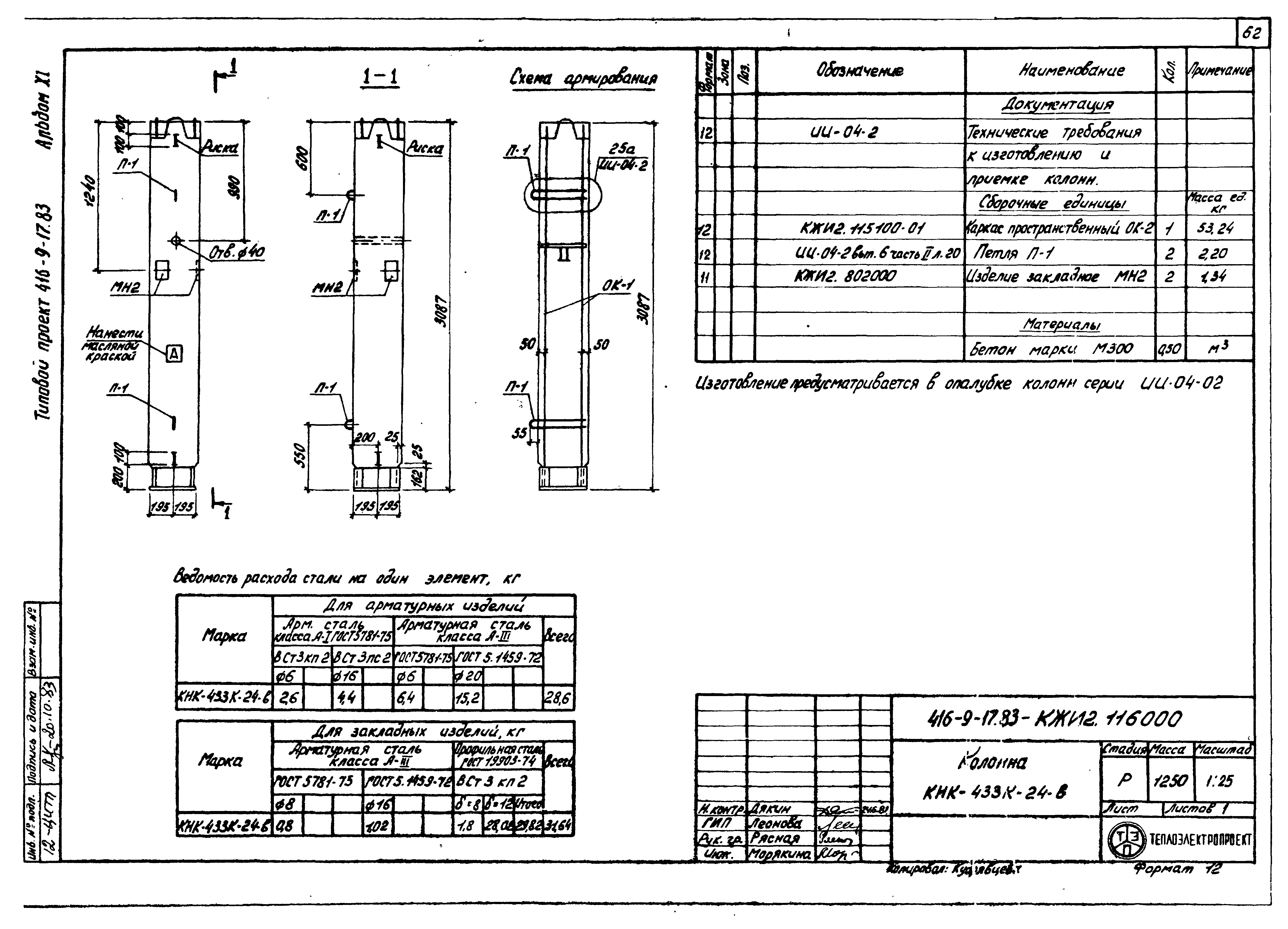 Типовой проект 416-9-17.83