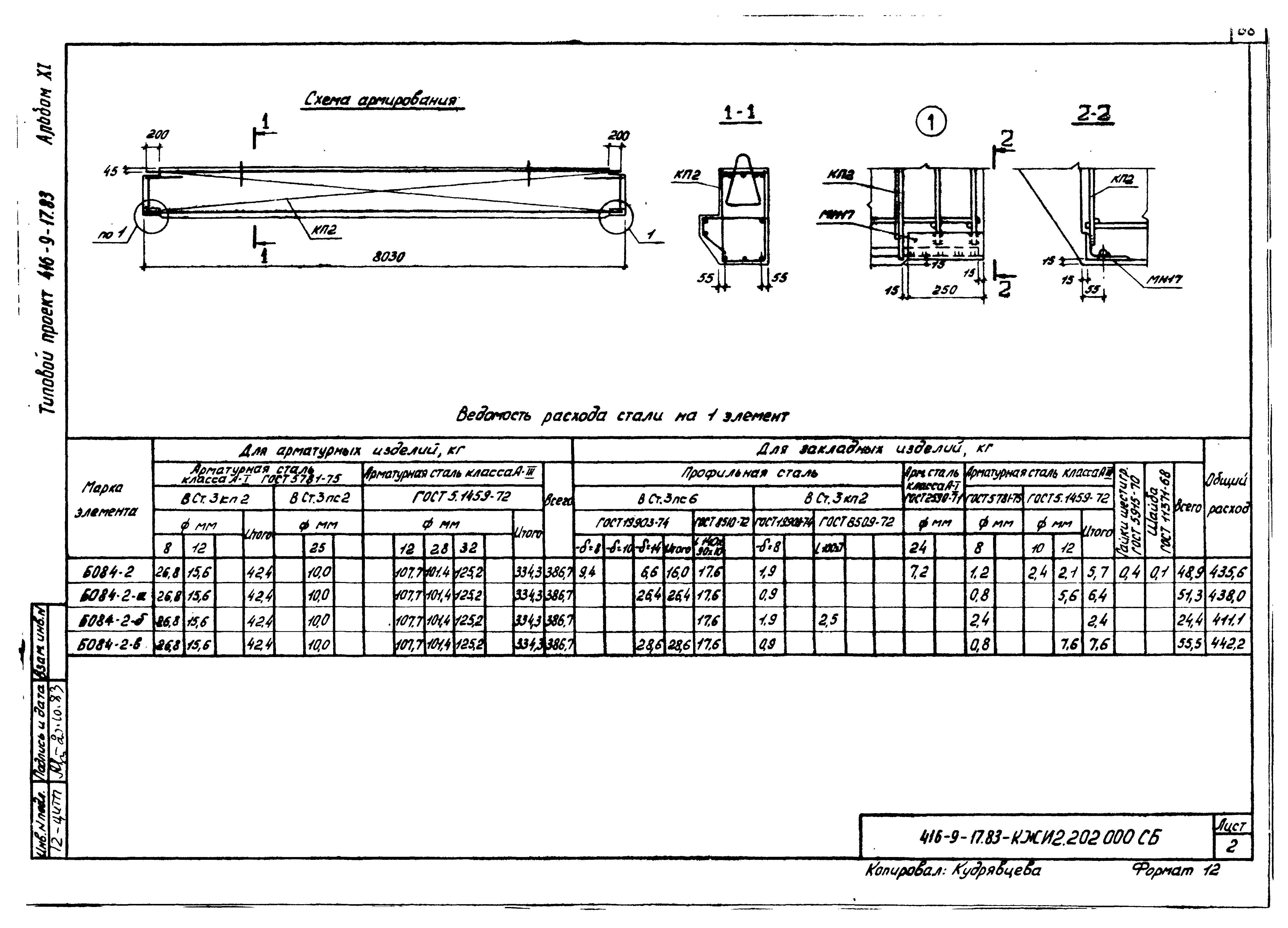 Типовой проект 416-9-17.83