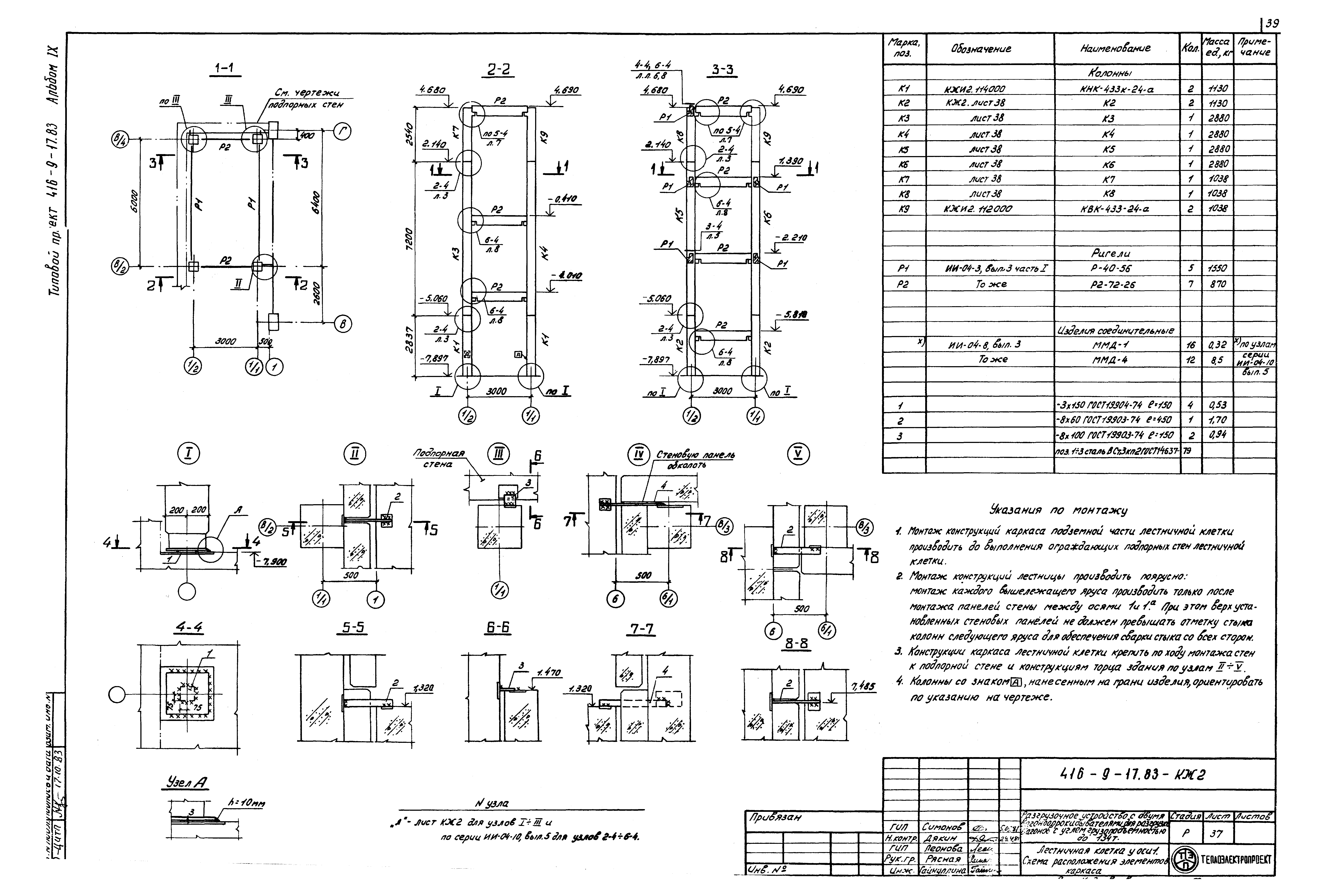 Типовой проект 416-9-17.83