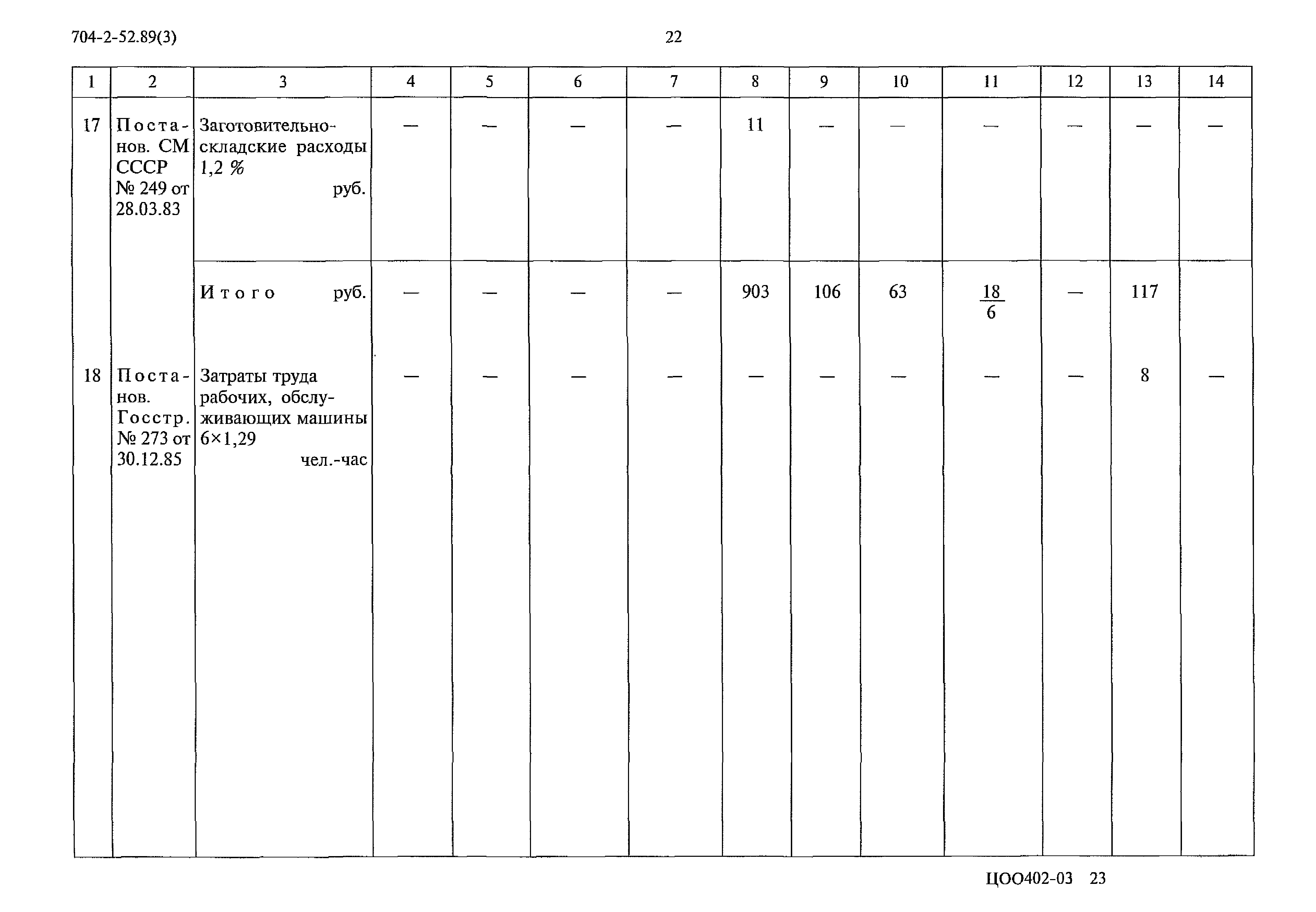 Типовой проект 704-2-52.89