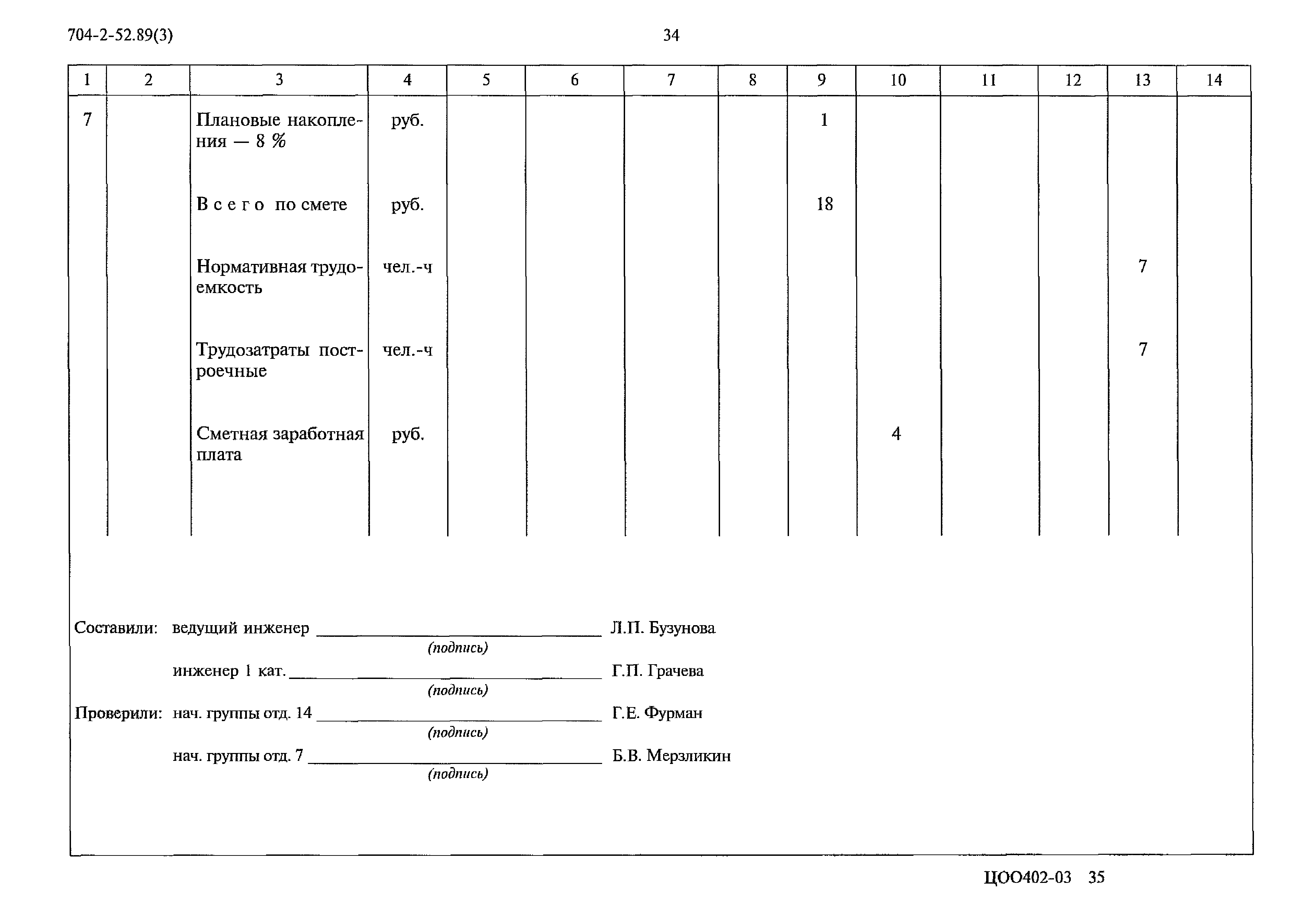 Типовой проект 704-2-52.89