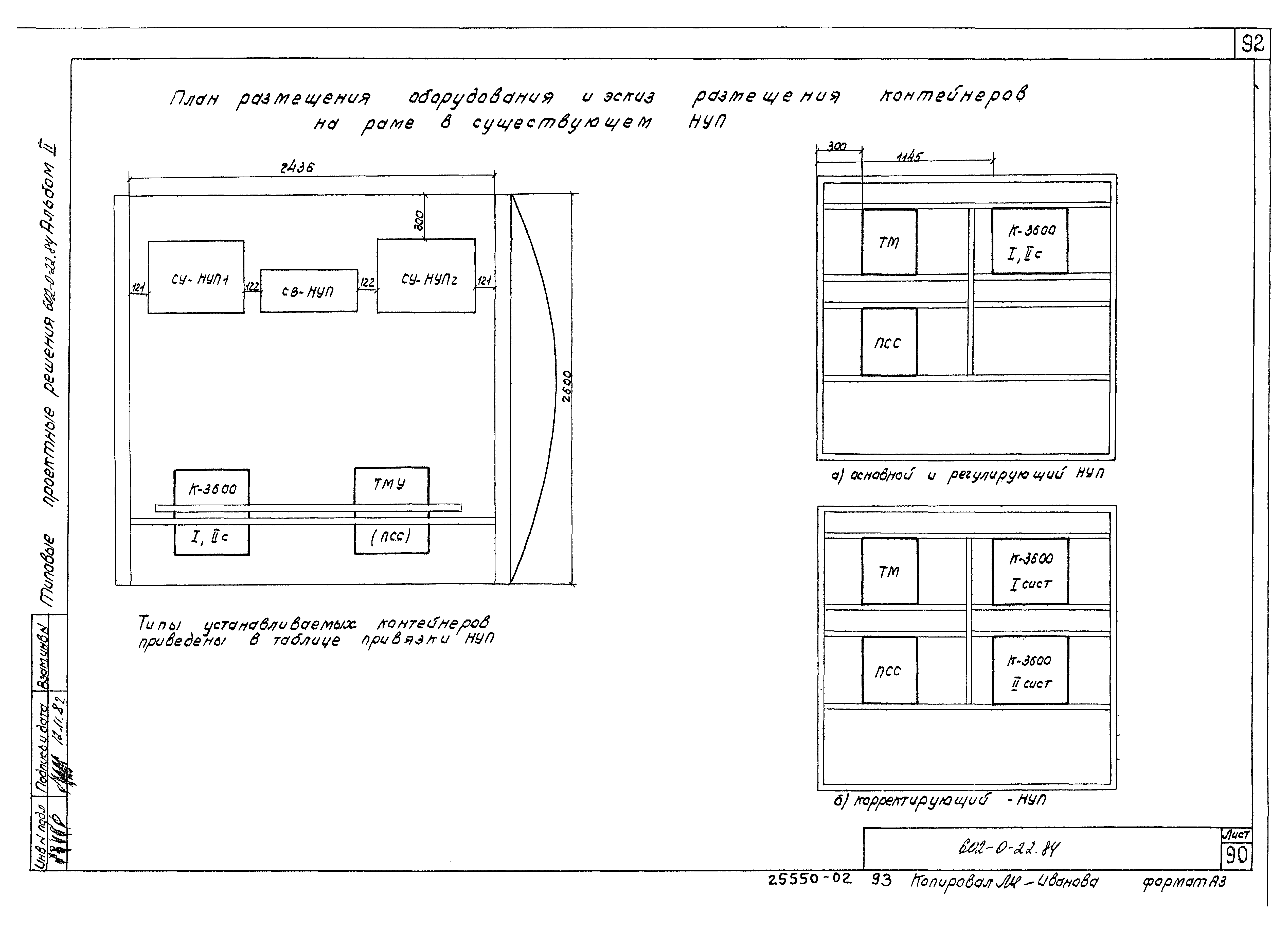 Типовые проектные решения 602-0-22.84