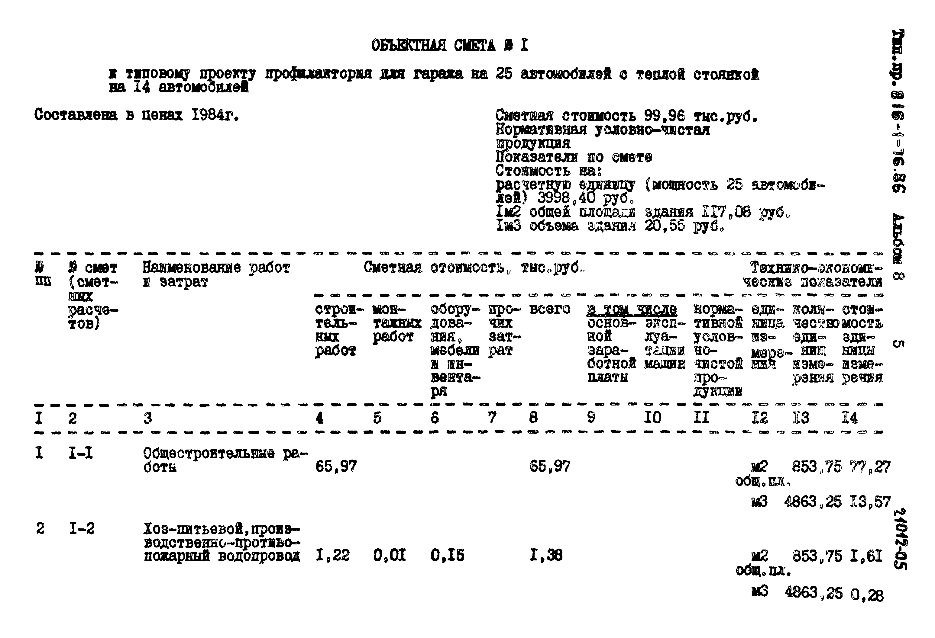 Типовой проект 816-1-76.86