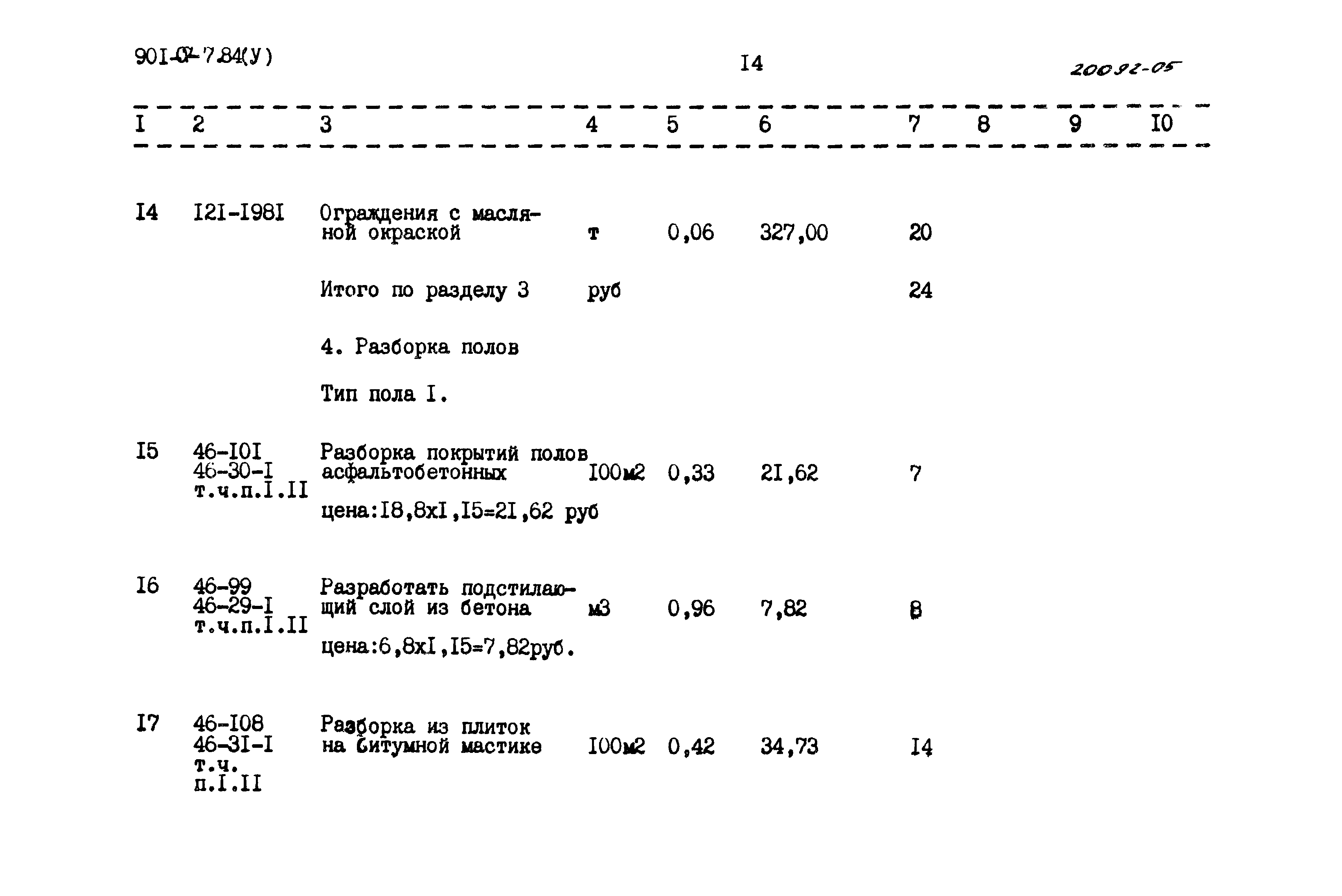 Типовые проектные решения 901-07-7.84