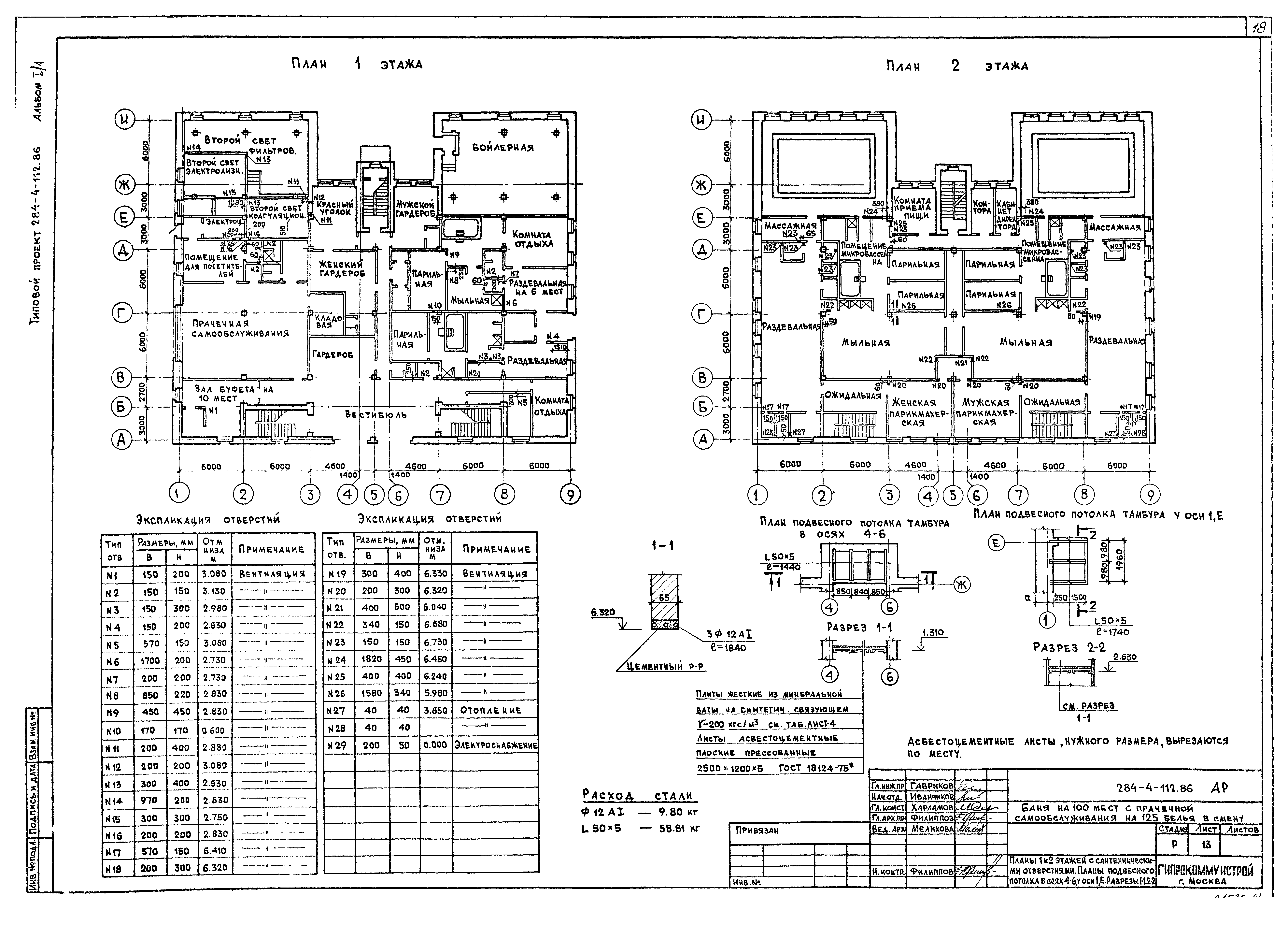 Типовой проект 284-4-112.86
