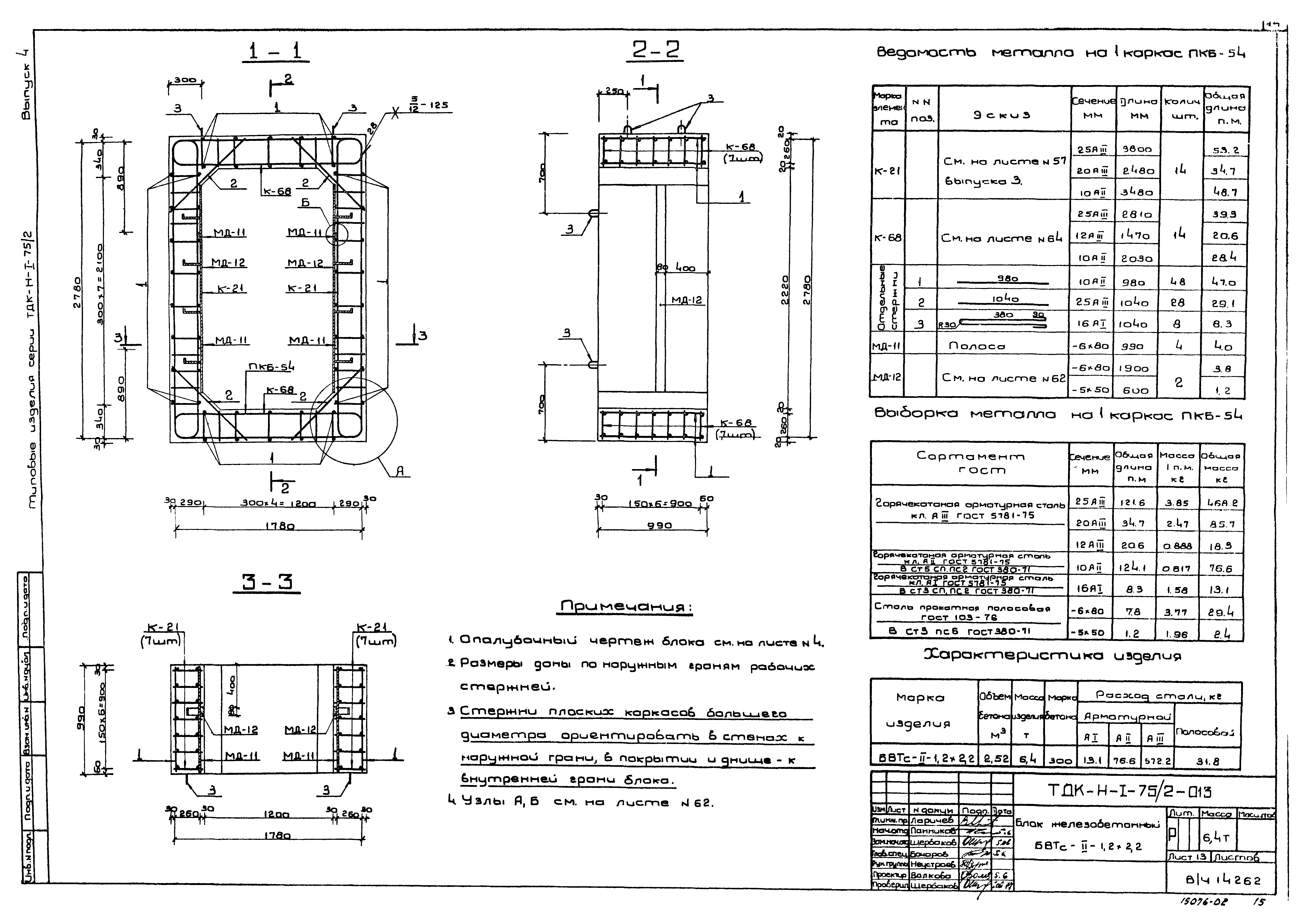 Серия ТДК-Н-1-75/2