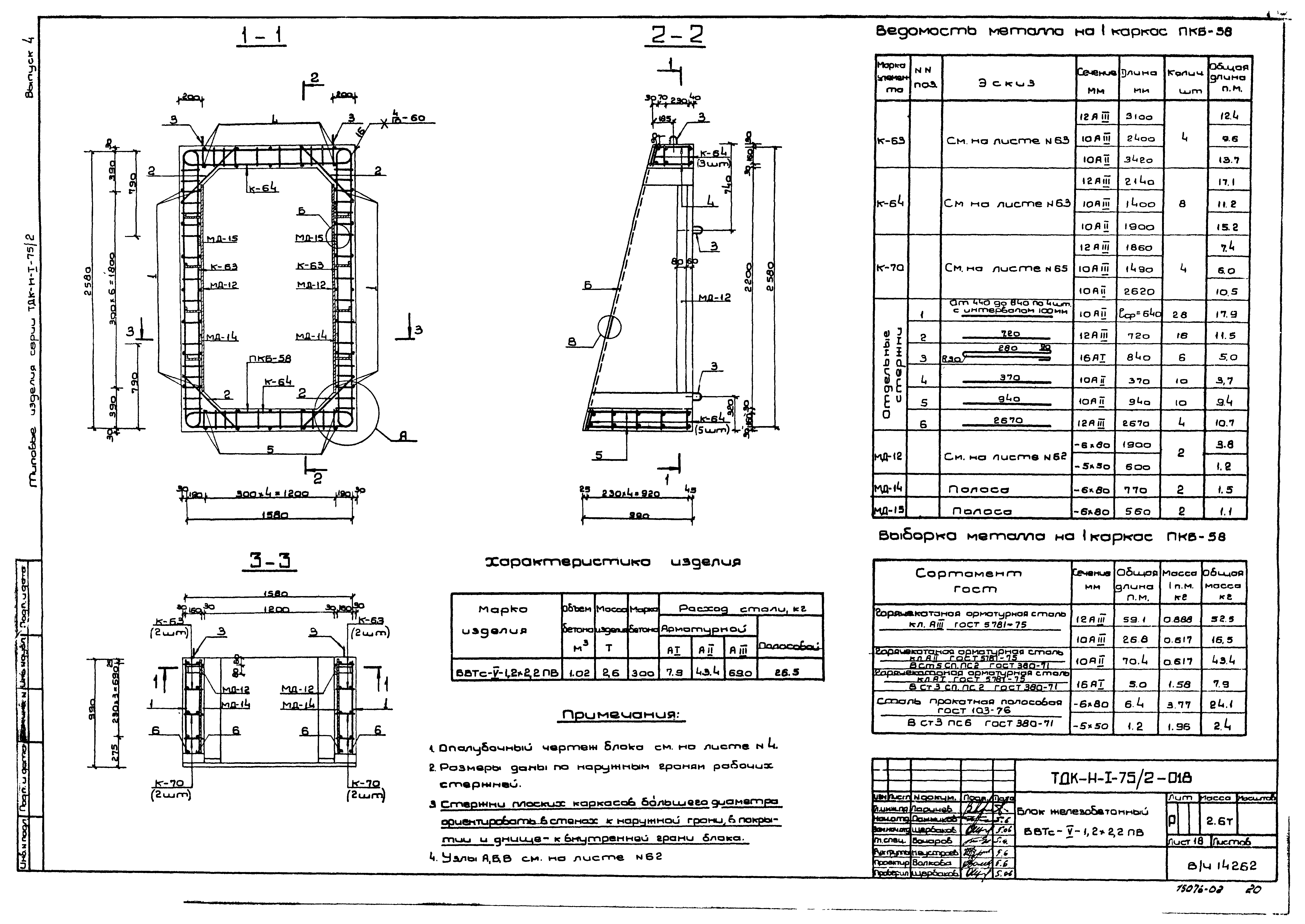 Серия ТДК-Н-1-75/2