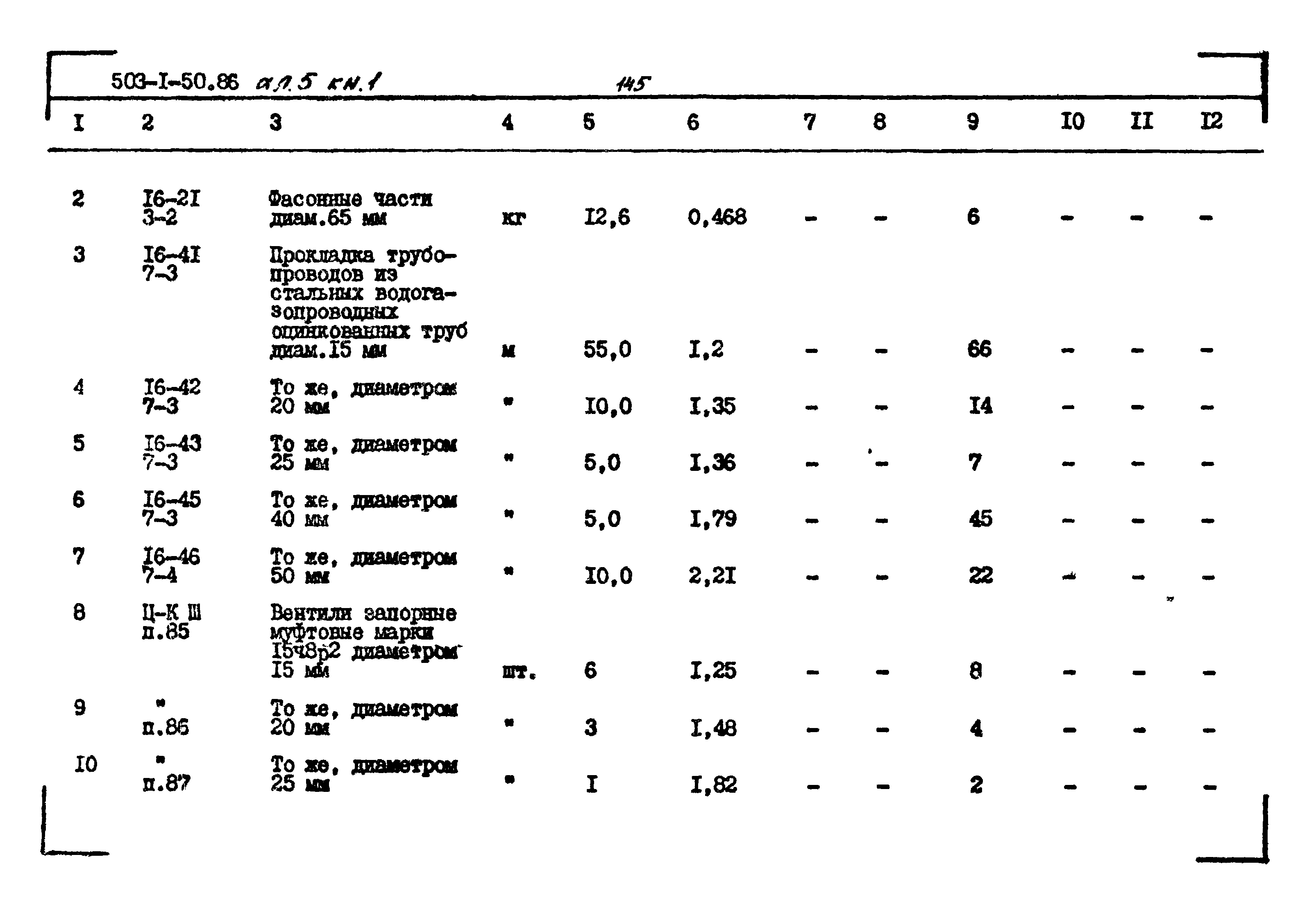 Типовой проект 503-1-50.86
