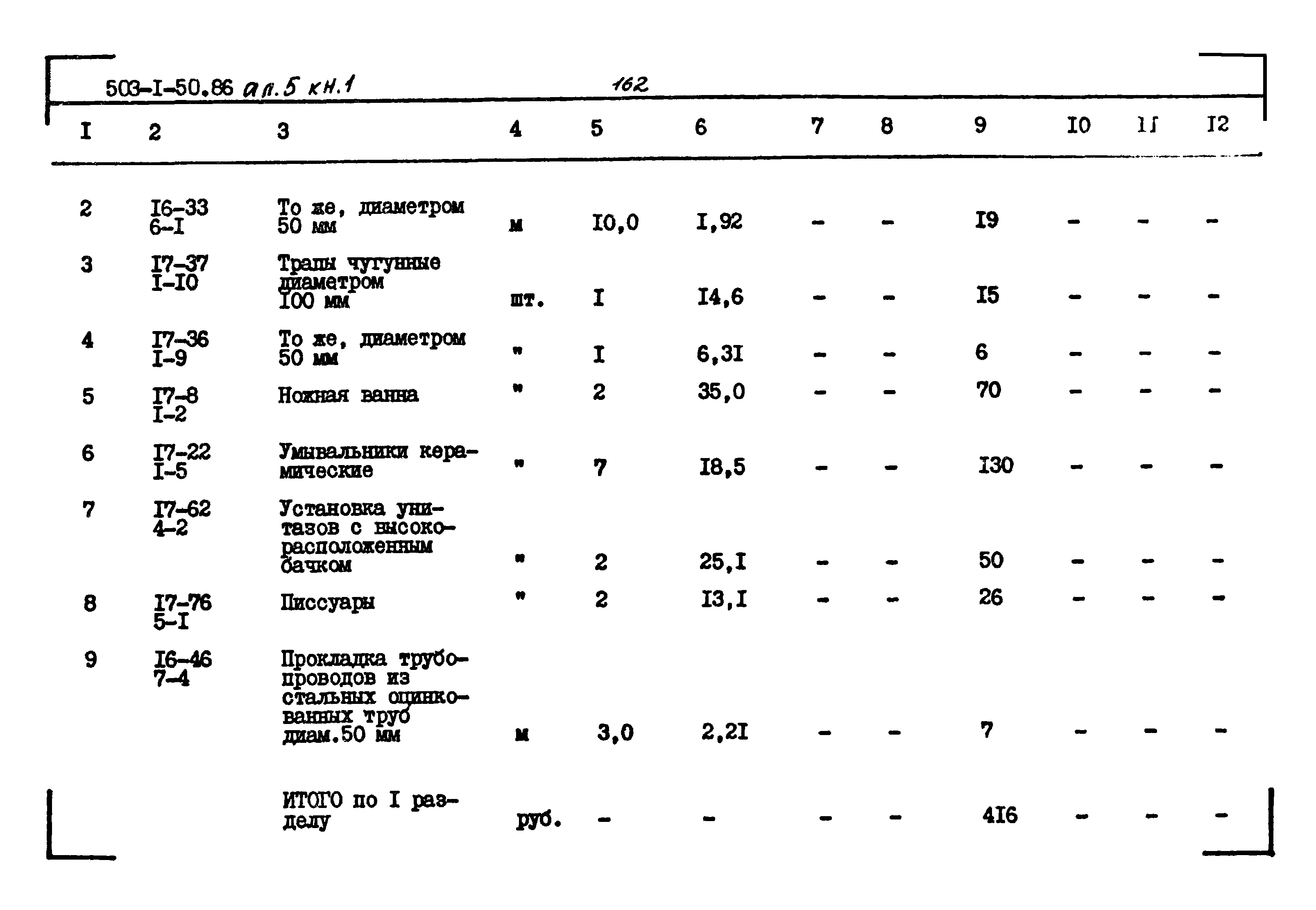 Типовой проект 503-1-50.86