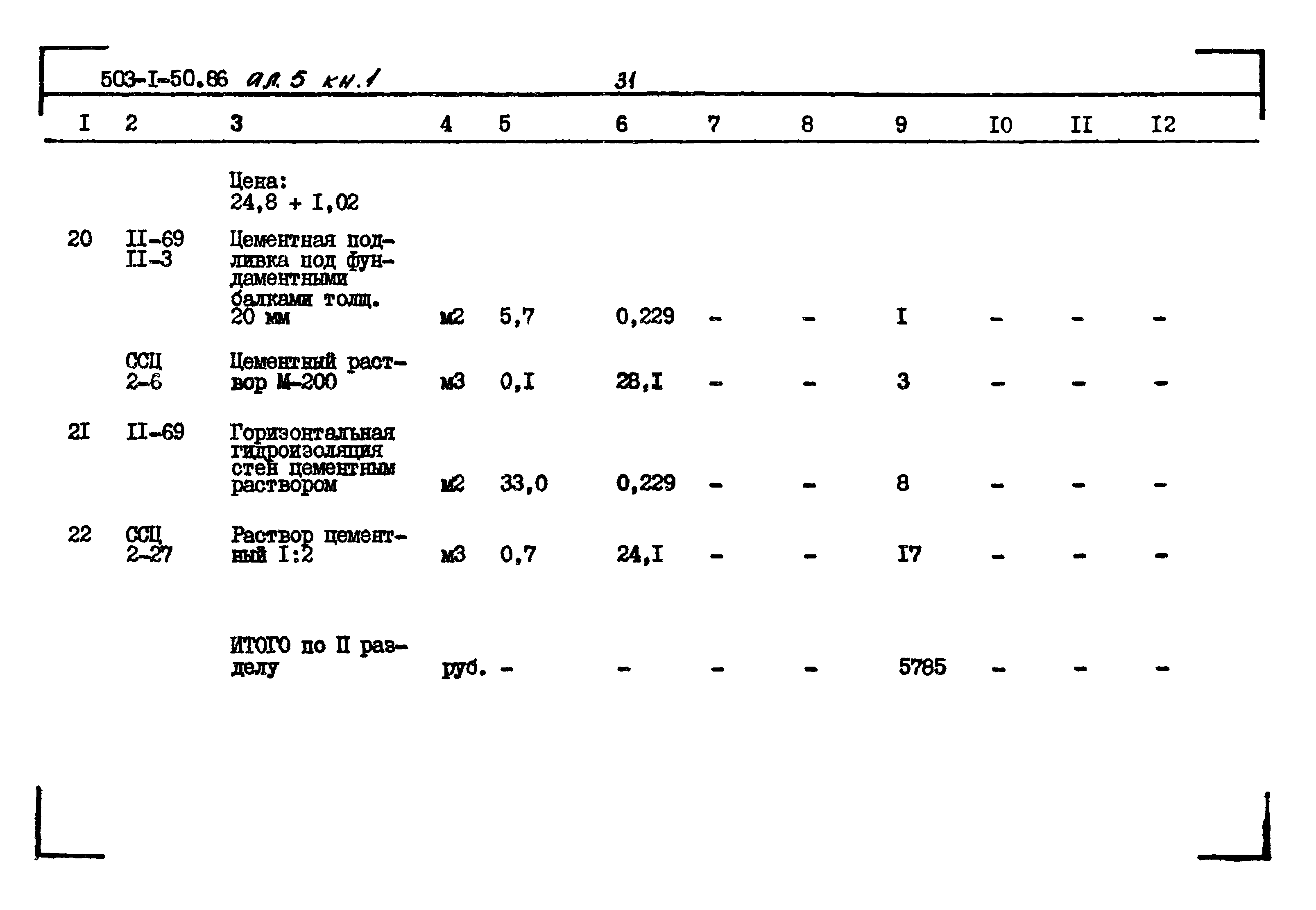 Типовой проект 503-1-50.86