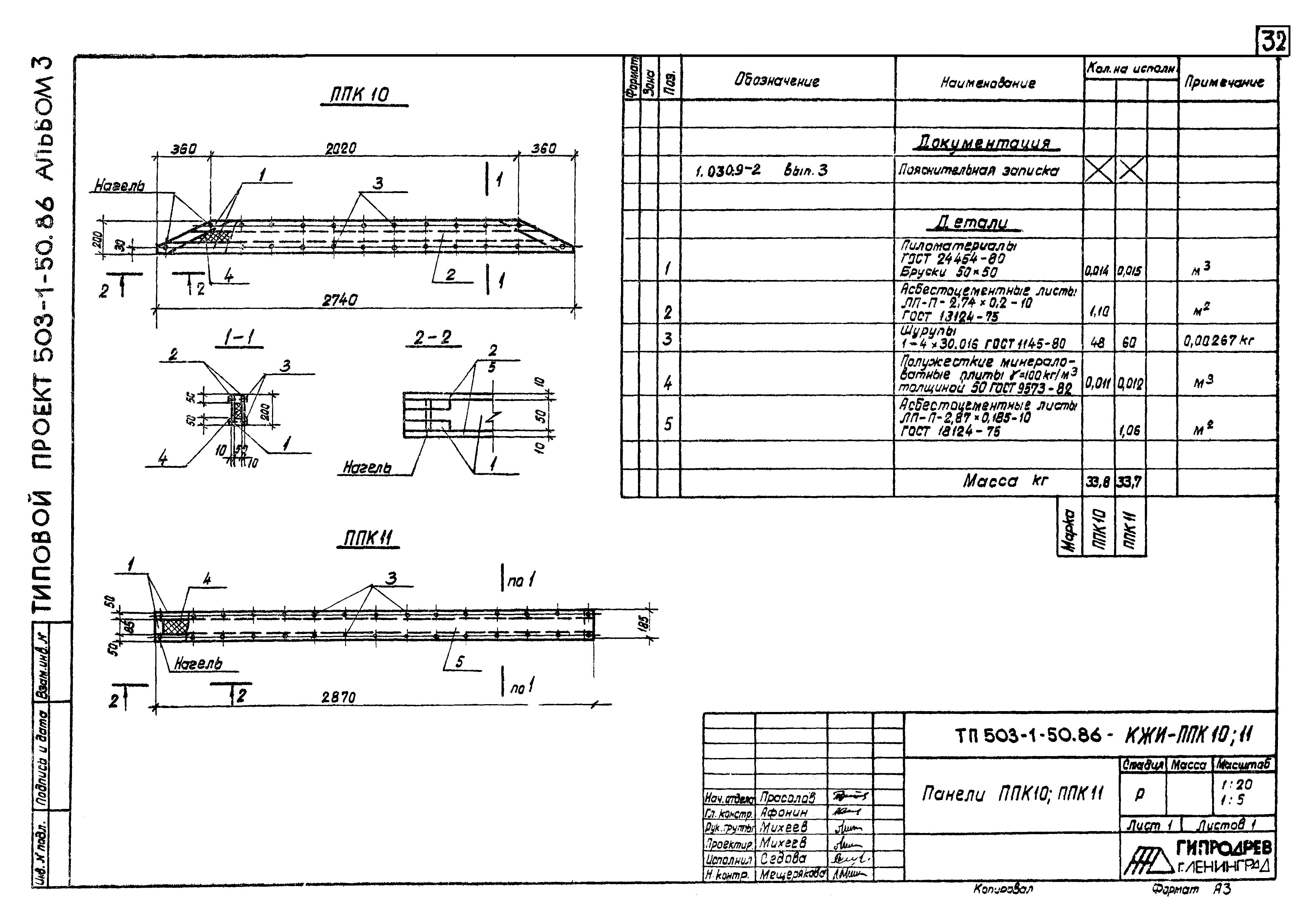 Типовой проект 503-1-50.86