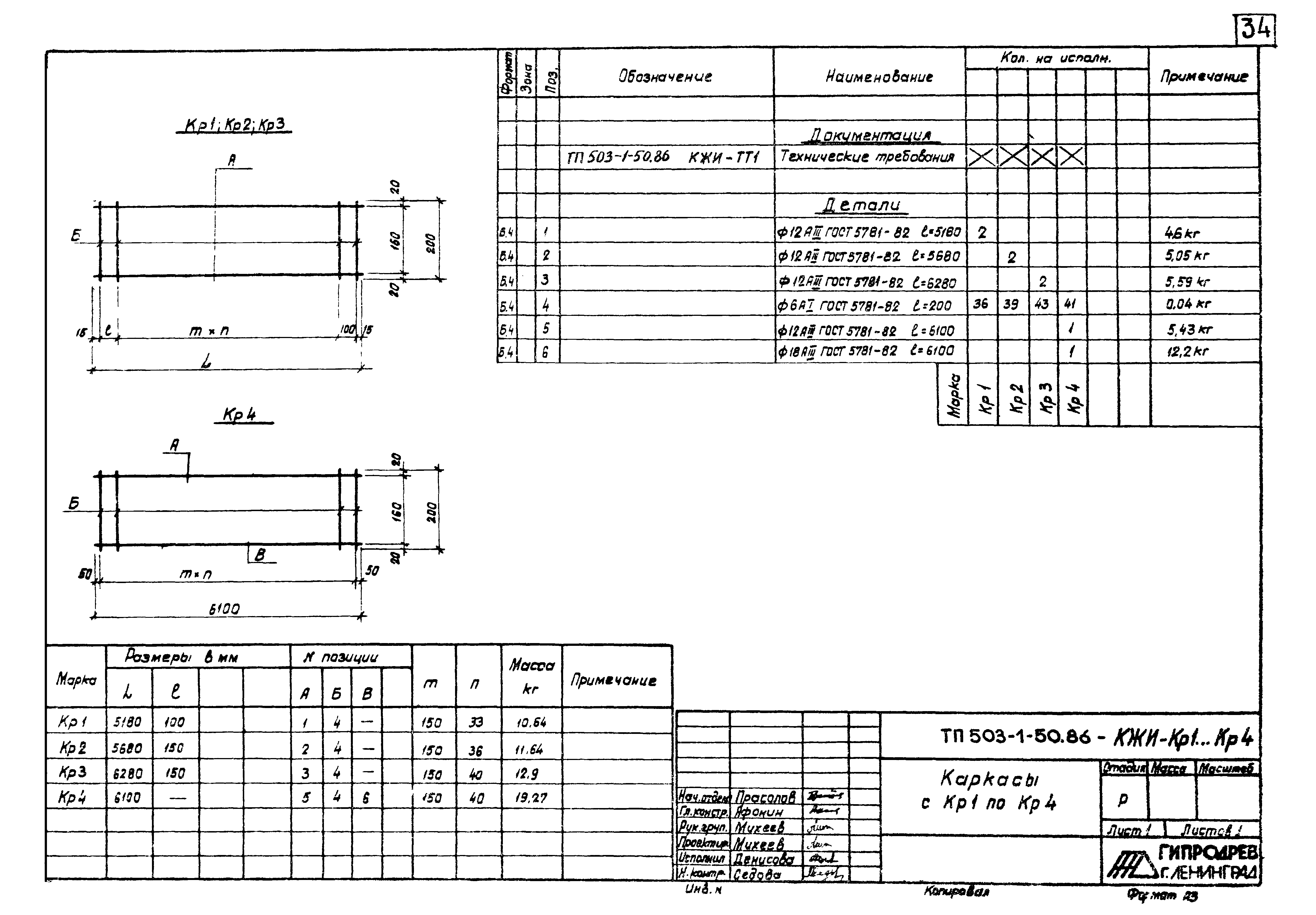 Типовой проект 503-1-50.86