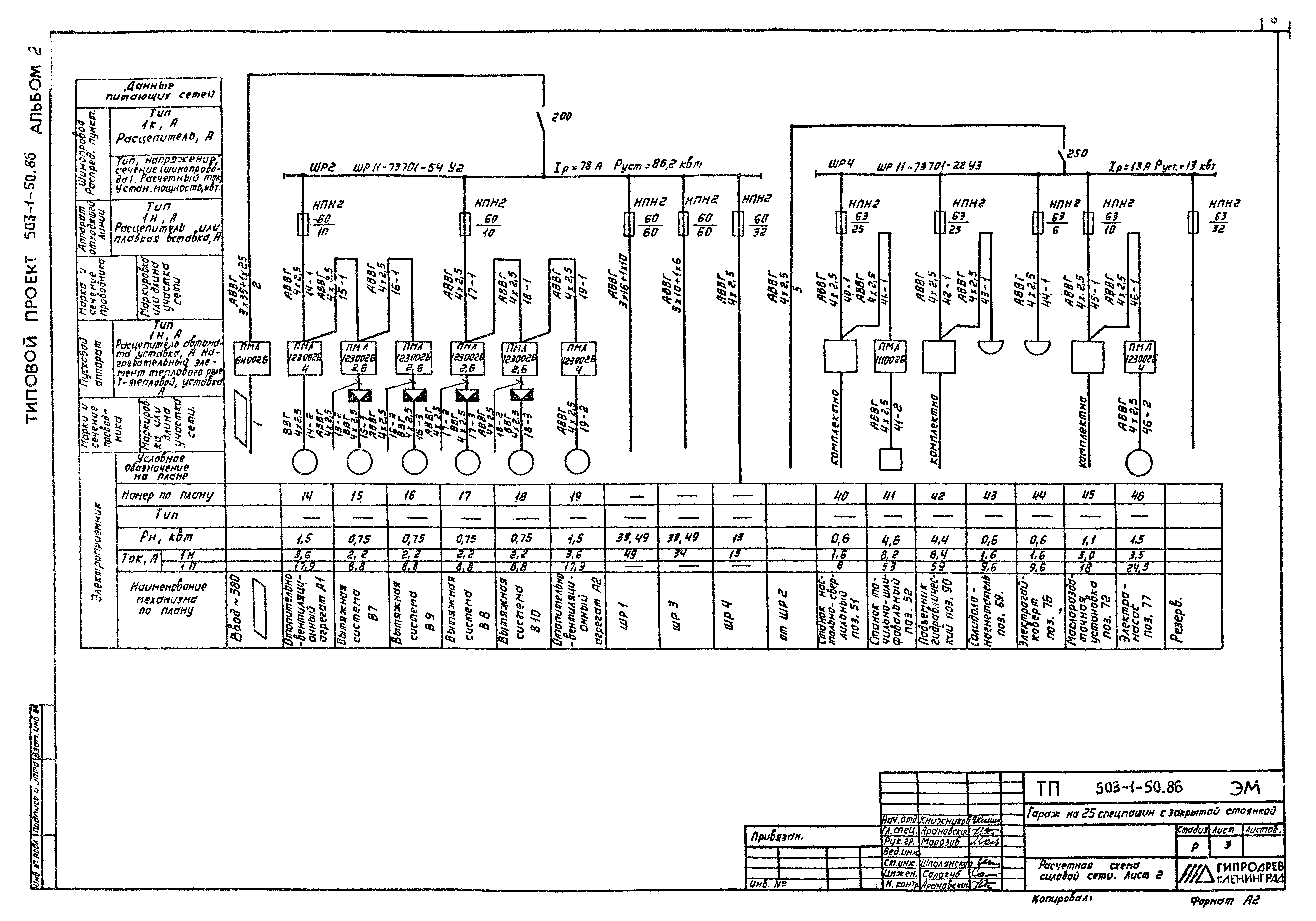 Типовой проект 503-1-50.86