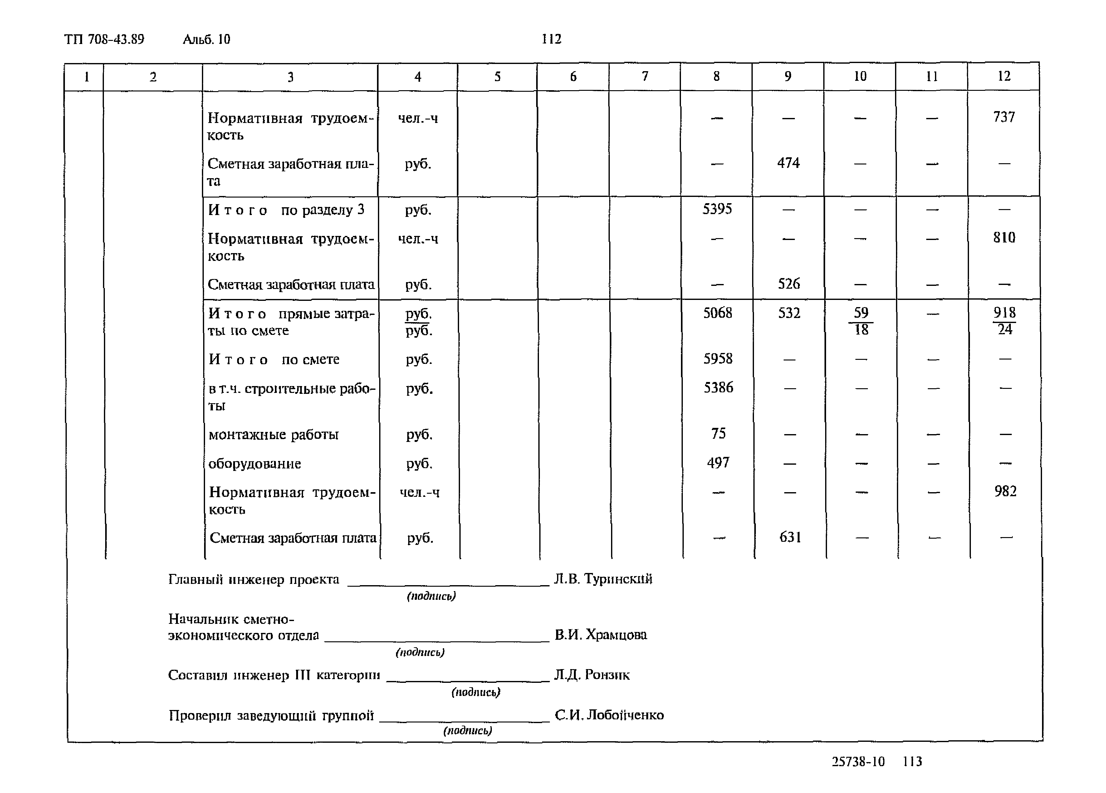 Типовой проект 708-43.89