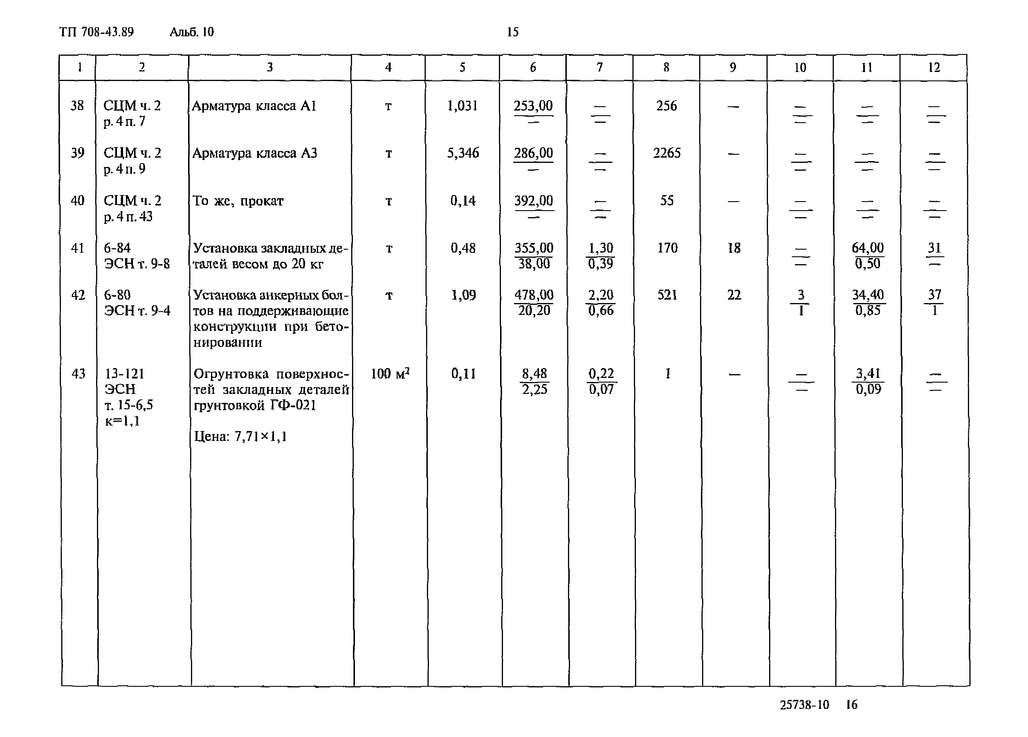 Типовой проект 708-43.89