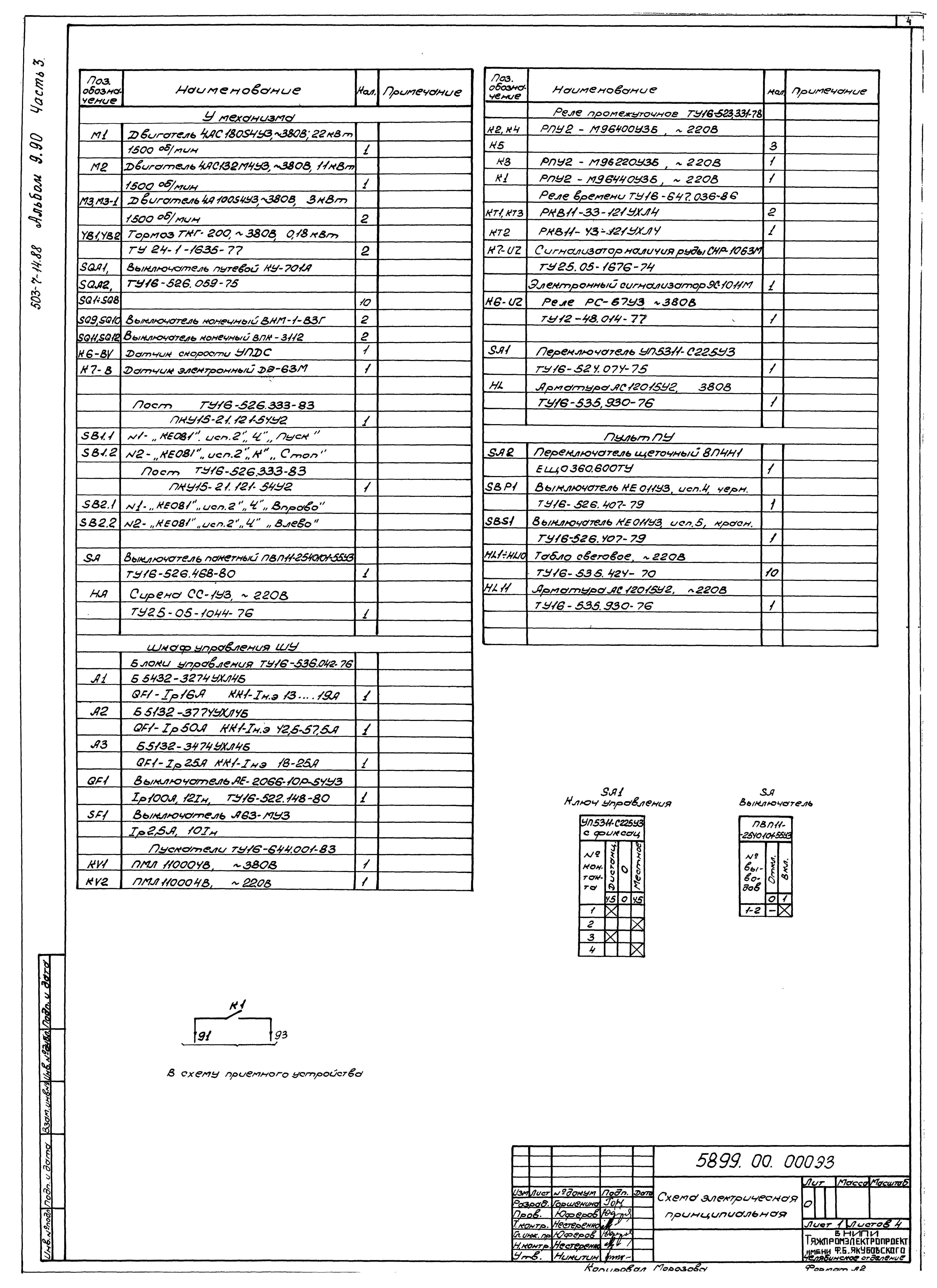 Типовой проект 503-7-14.88