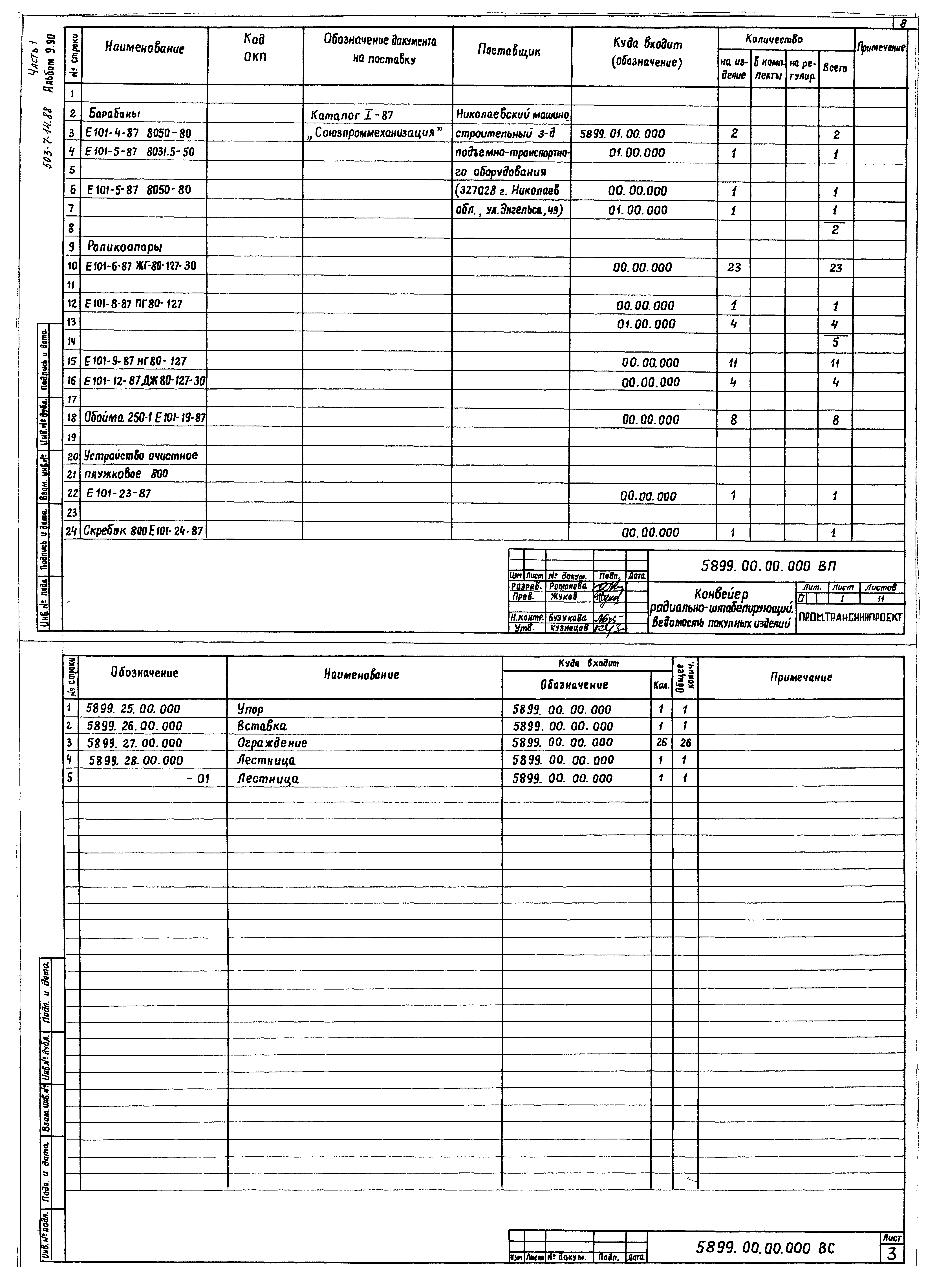 Типовой проект 503-7-14.88