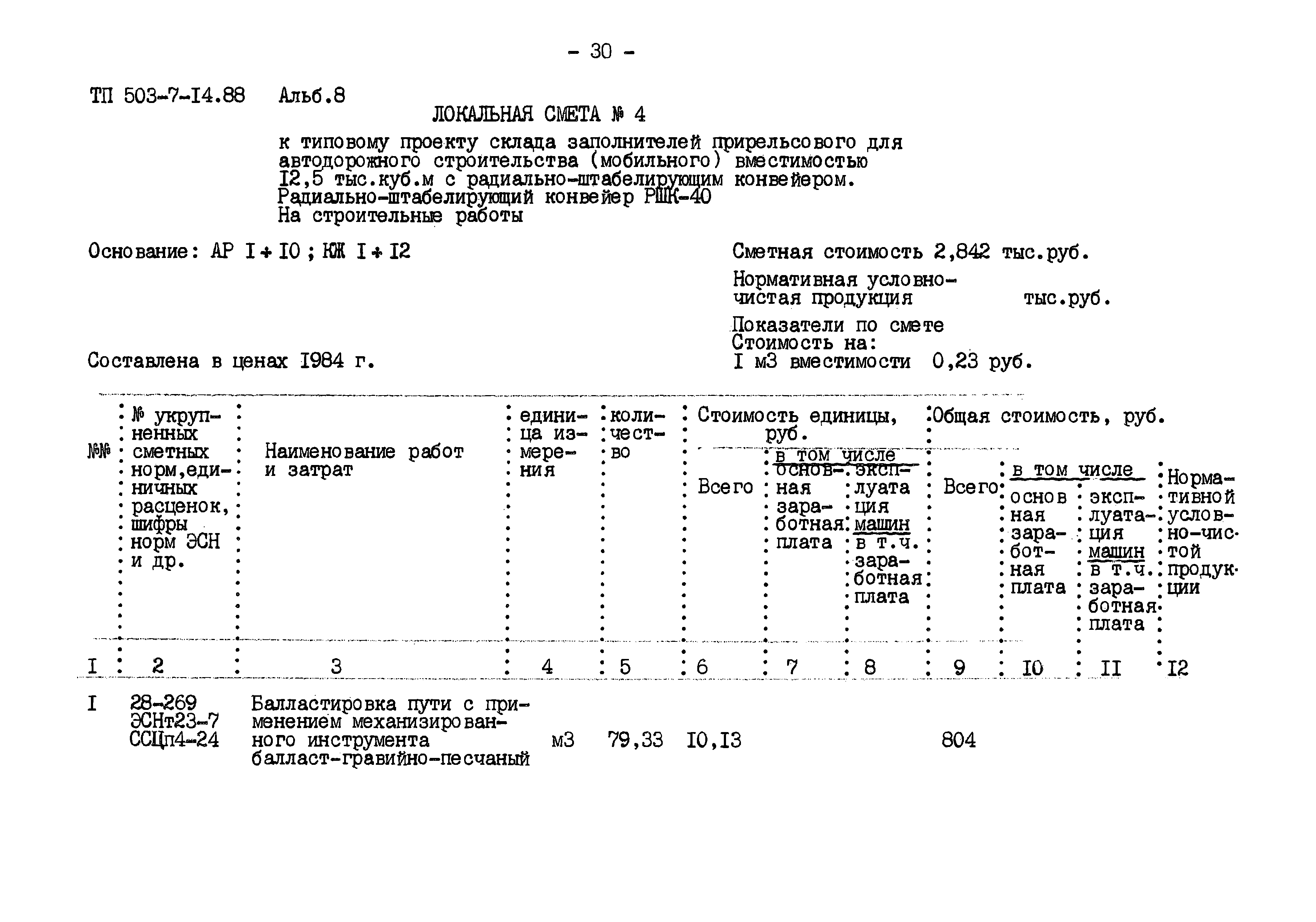 Типовой проект 503-7-14.88