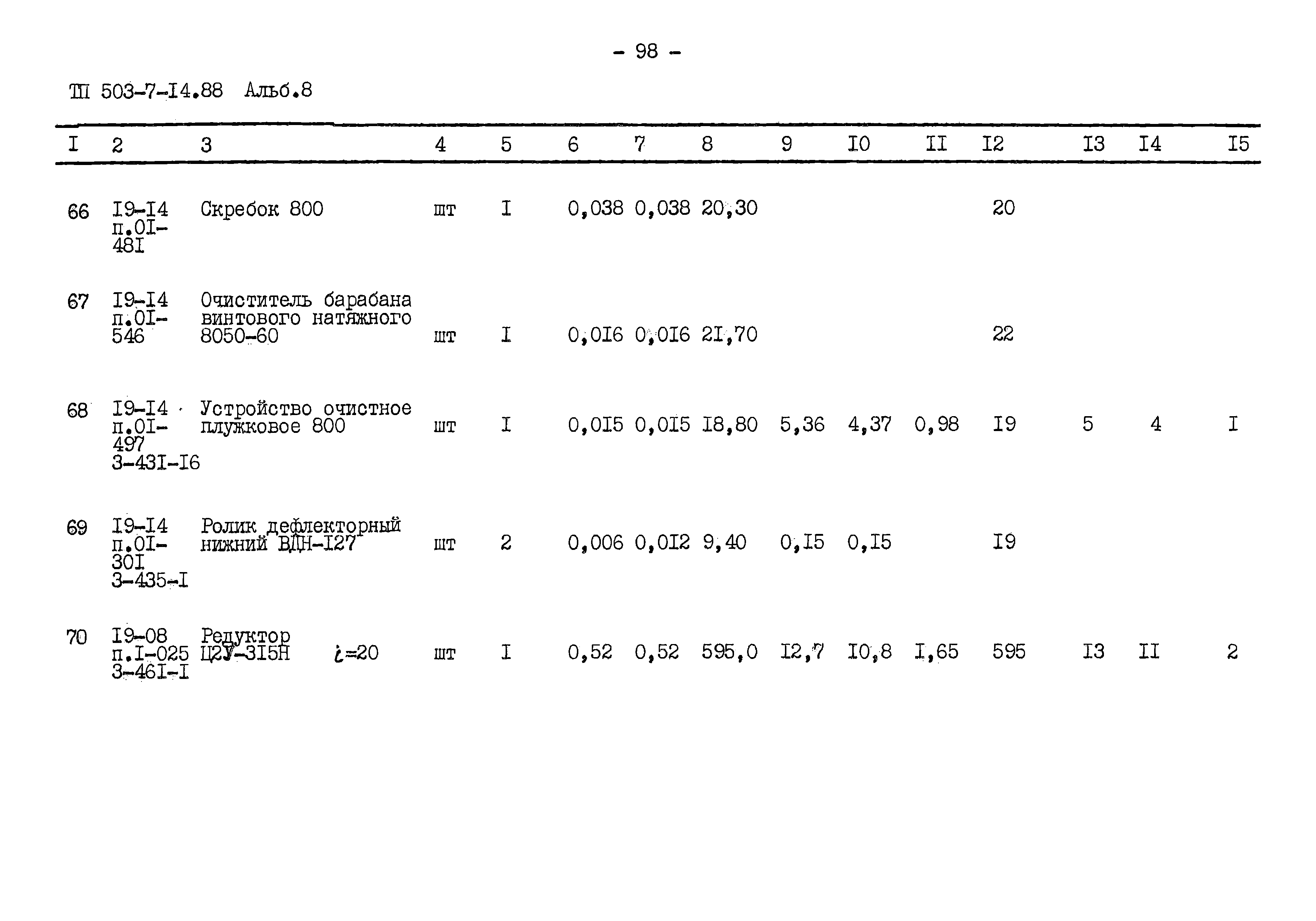 Типовой проект 503-7-14.88