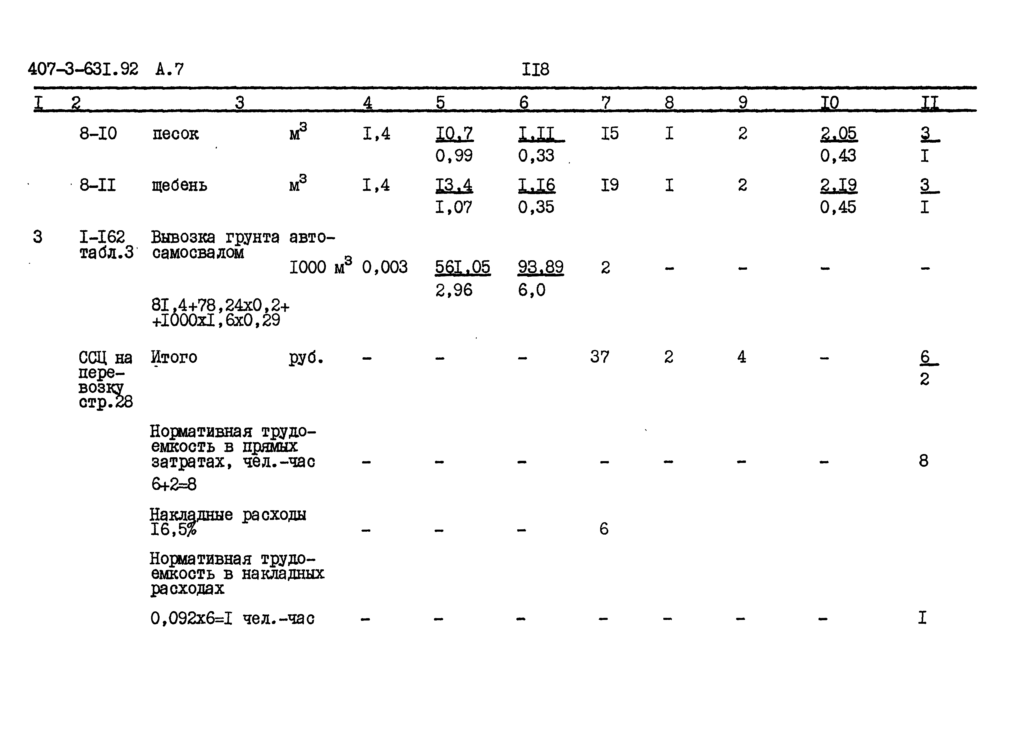 Типовой проект 407-3-631.92